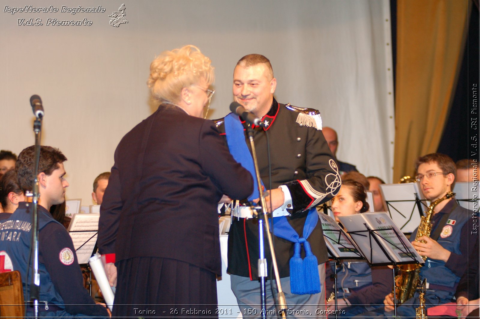 Torino  - 26 Febbraio 2011 - 150 Anni di Storia, Concerto -  Croce Rossa Italiana - Ispettorato Regionale Volontari del Soccorso Piemonte