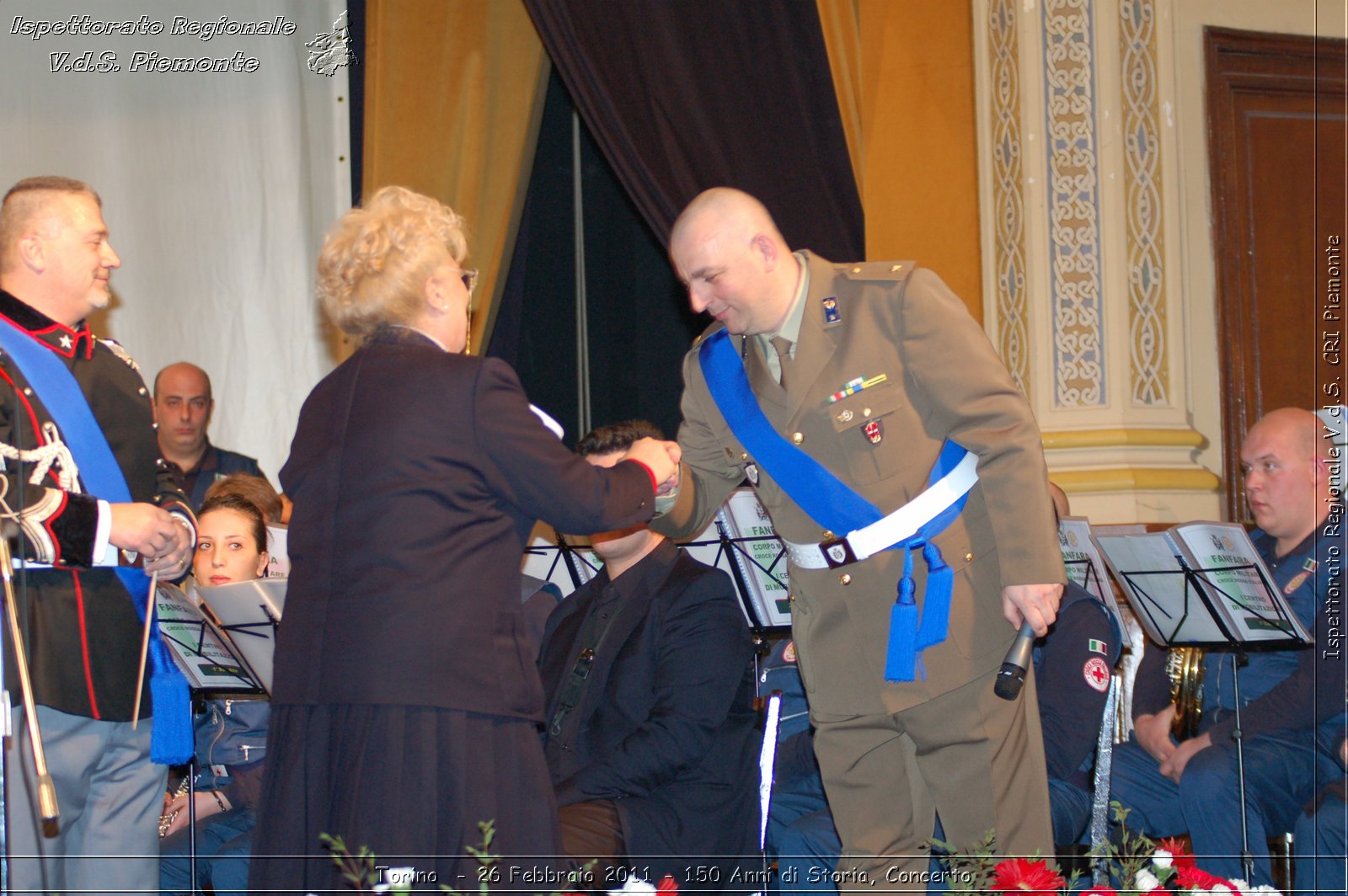 Torino  - 26 Febbraio 2011 - 150 Anni di Storia, Concerto -  Croce Rossa Italiana - Ispettorato Regionale Volontari del Soccorso Piemonte