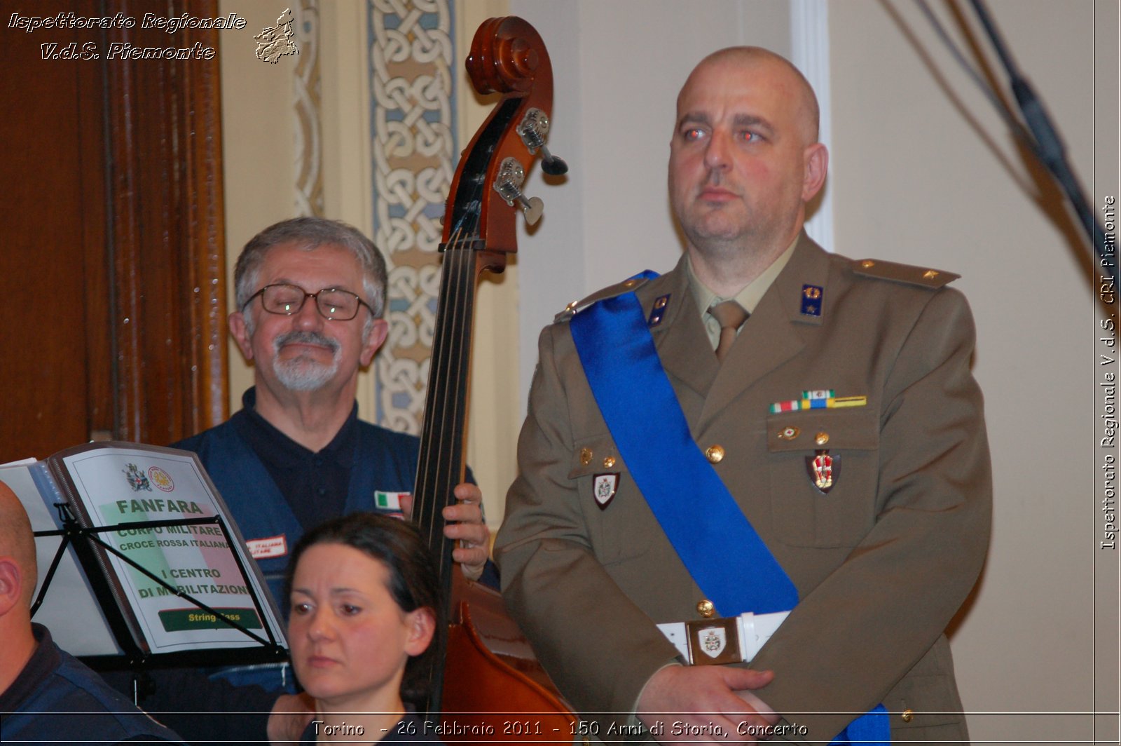 Torino  - 26 Febbraio 2011 - 150 Anni di Storia, Concerto -  Croce Rossa Italiana - Ispettorato Regionale Volontari del Soccorso Piemonte