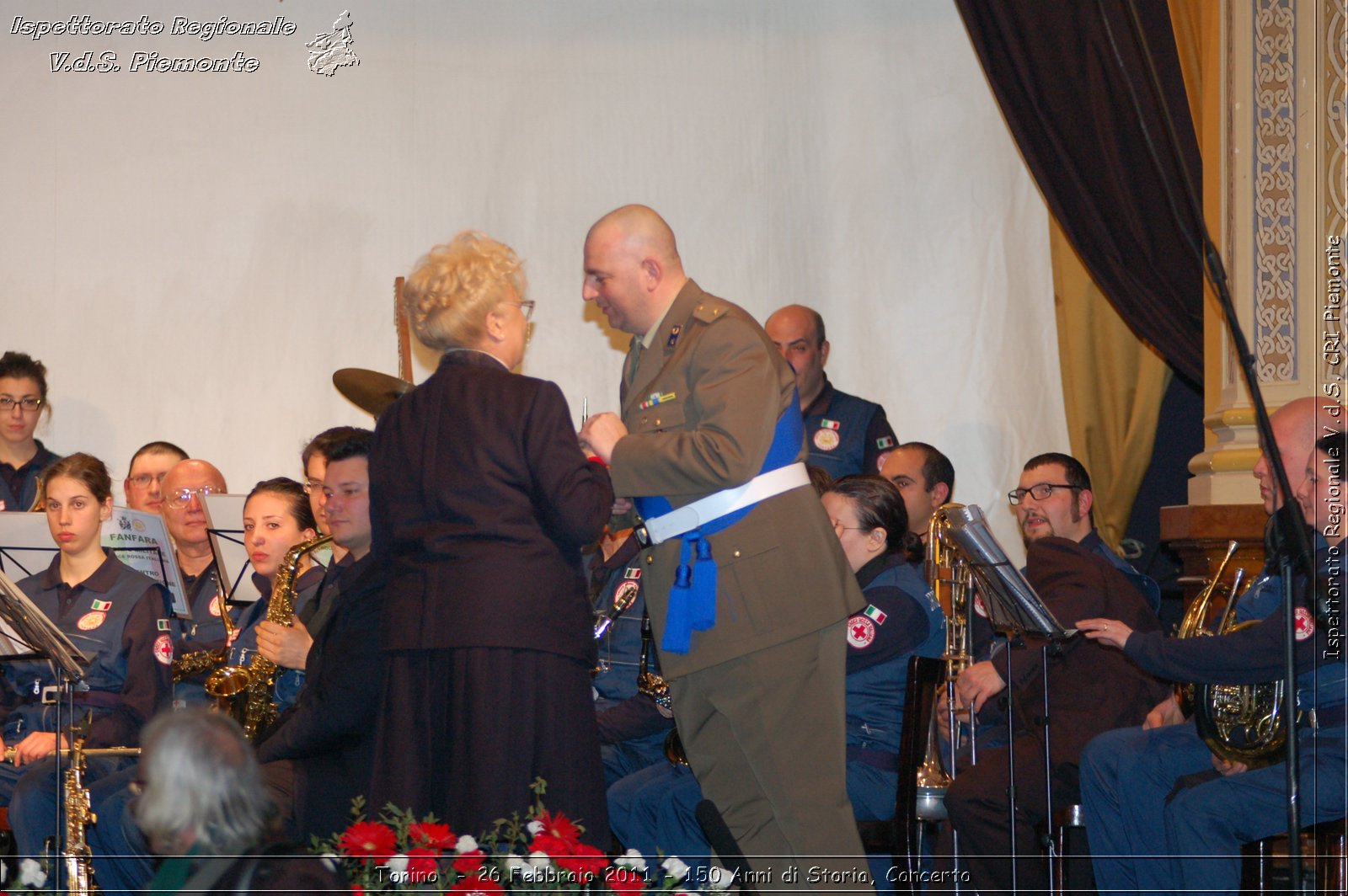 Torino  - 26 Febbraio 2011 - 150 Anni di Storia, Concerto -  Croce Rossa Italiana - Ispettorato Regionale Volontari del Soccorso Piemonte