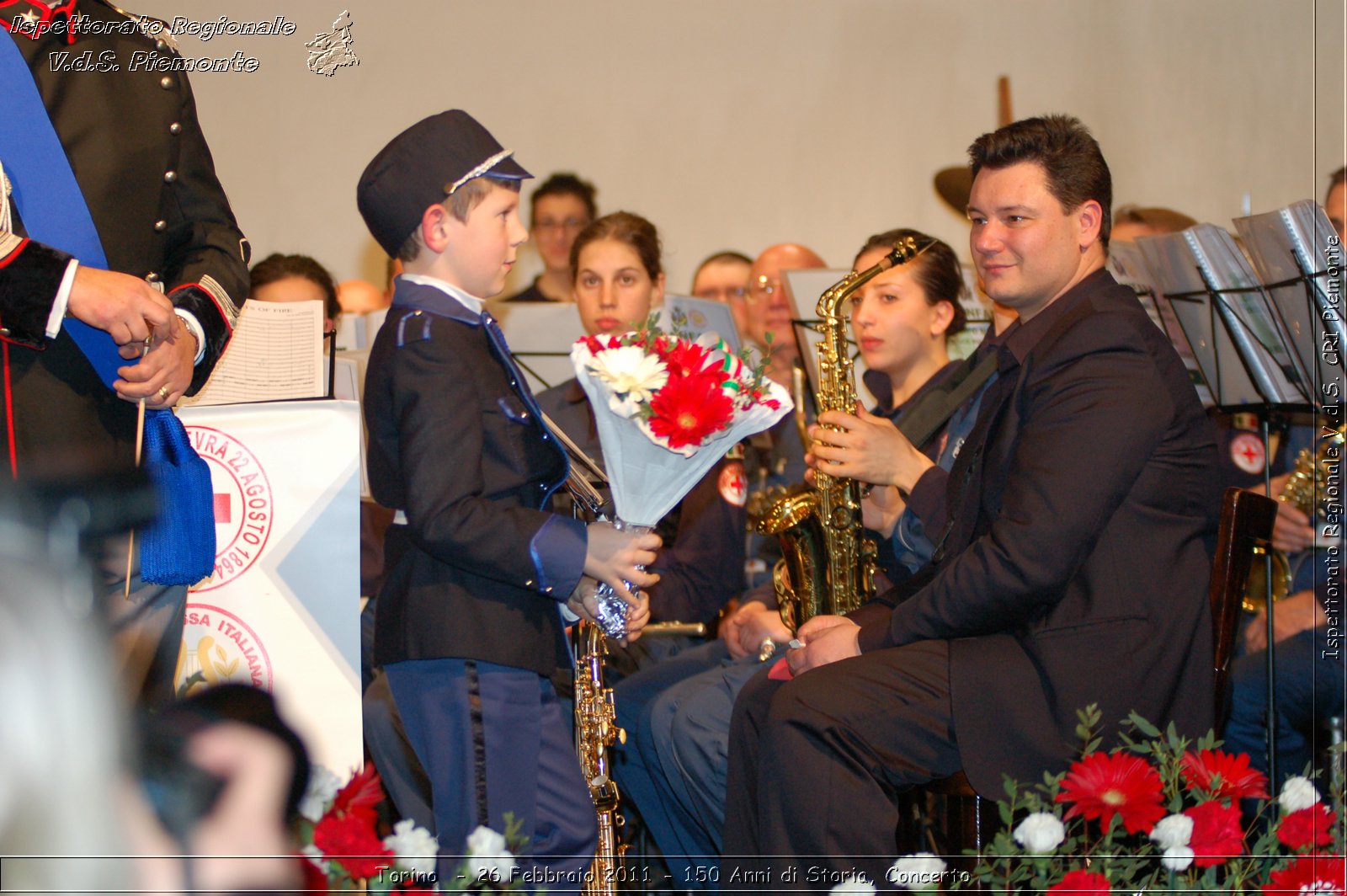 Torino  - 26 Febbraio 2011 - 150 Anni di Storia, Concerto -  Croce Rossa Italiana - Ispettorato Regionale Volontari del Soccorso Piemonte