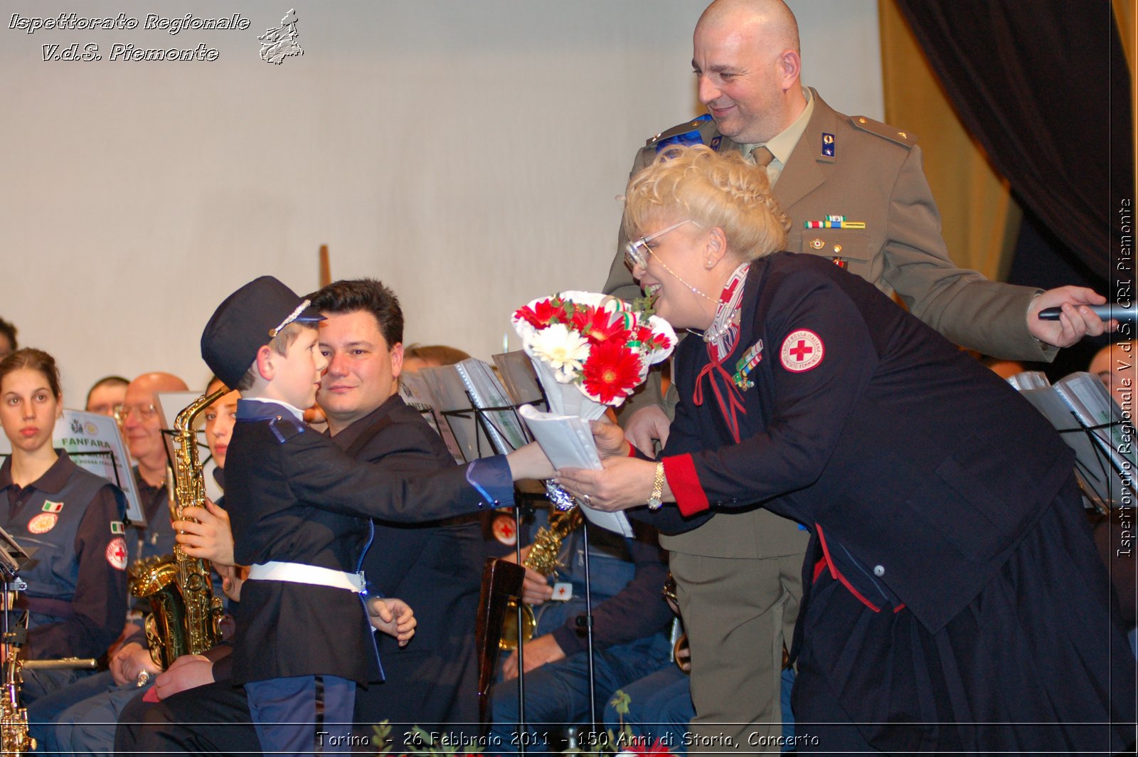 Torino  - 26 Febbraio 2011 - 150 Anni di Storia, Concerto -  Croce Rossa Italiana - Ispettorato Regionale Volontari del Soccorso Piemonte