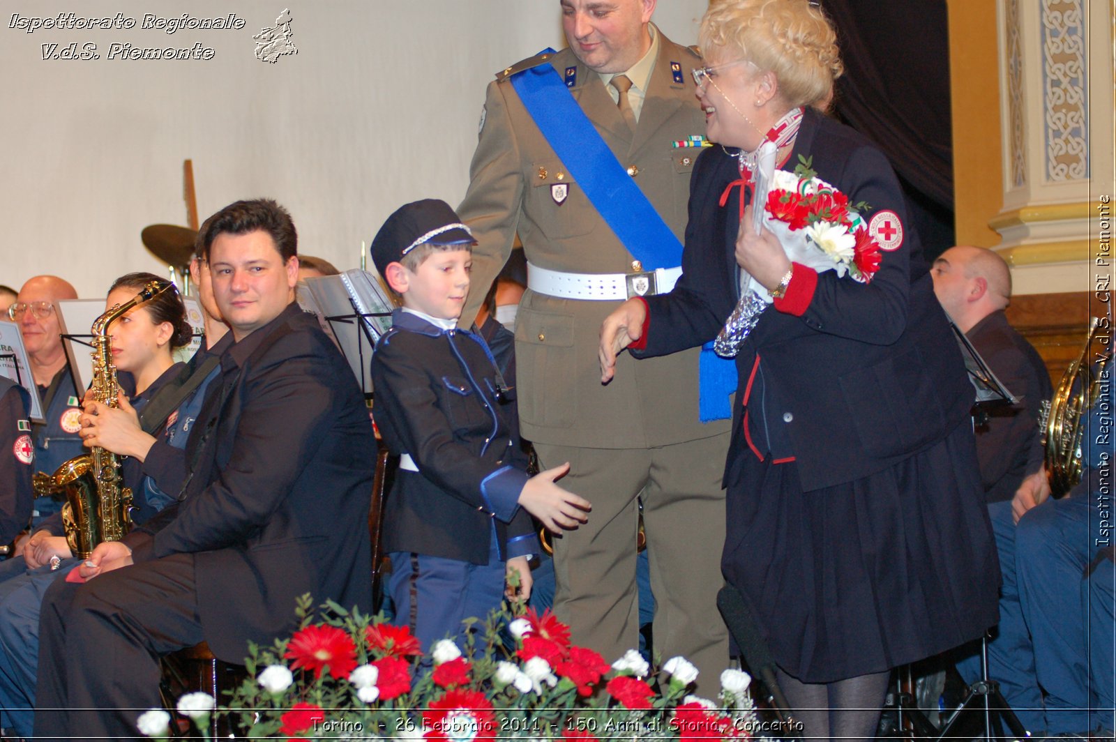 Torino  - 26 Febbraio 2011 - 150 Anni di Storia, Concerto -  Croce Rossa Italiana - Ispettorato Regionale Volontari del Soccorso Piemonte