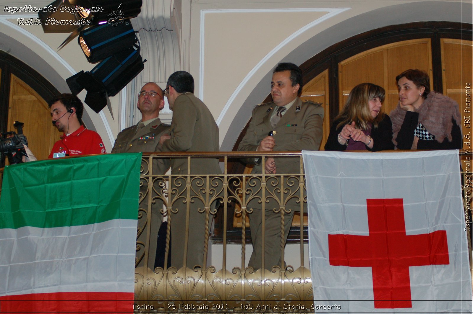 Torino  - 26 Febbraio 2011 - 150 Anni di Storia, Concerto -  Croce Rossa Italiana - Ispettorato Regionale Volontari del Soccorso Piemonte