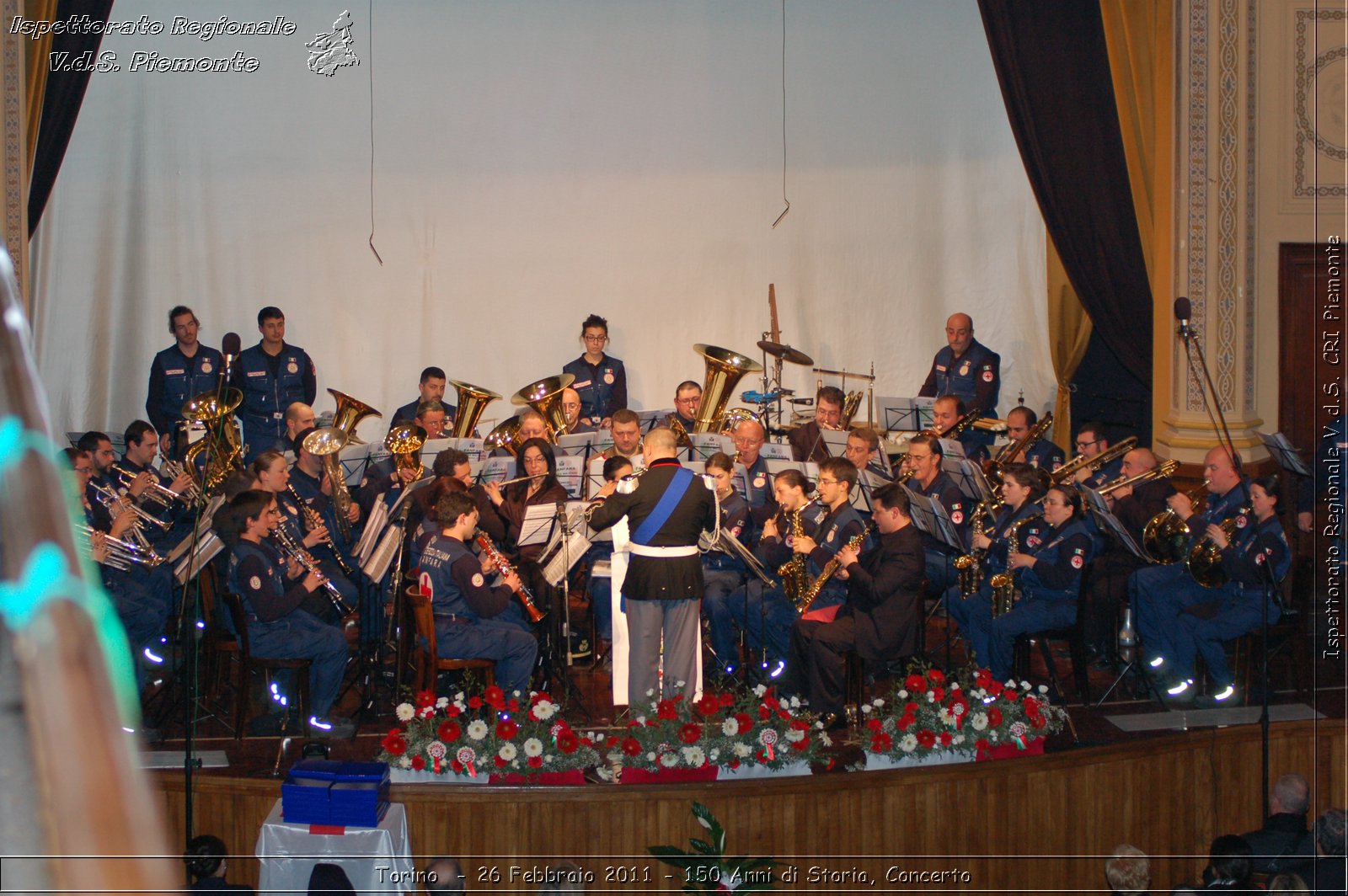 Torino  - 26 Febbraio 2011 - 150 Anni di Storia, Concerto -  Croce Rossa Italiana - Ispettorato Regionale Volontari del Soccorso Piemonte