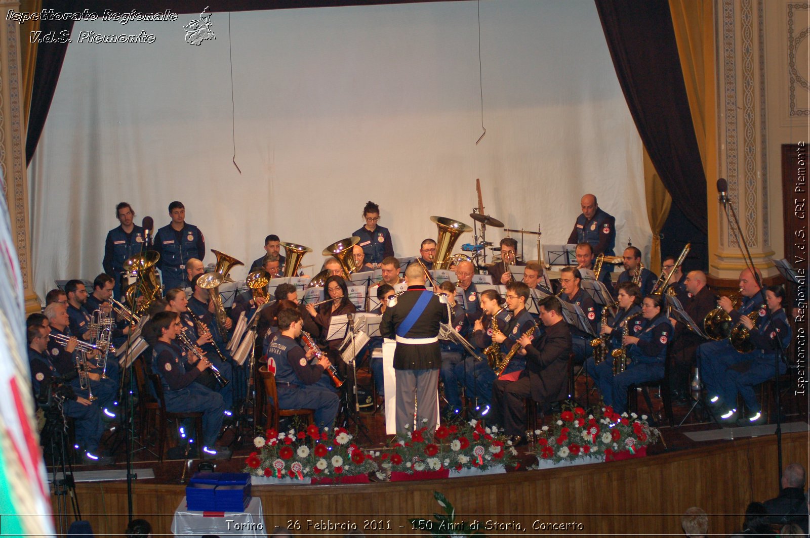 Torino  - 26 Febbraio 2011 - 150 Anni di Storia, Concerto -  Croce Rossa Italiana - Ispettorato Regionale Volontari del Soccorso Piemonte