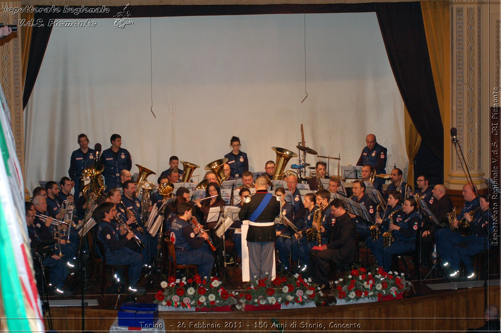 Torino  - 26 Febbraio 2011 - 150 Anni di Storia, Concerto -  Croce Rossa Italiana - Ispettorato Regionale Volontari del Soccorso Piemonte