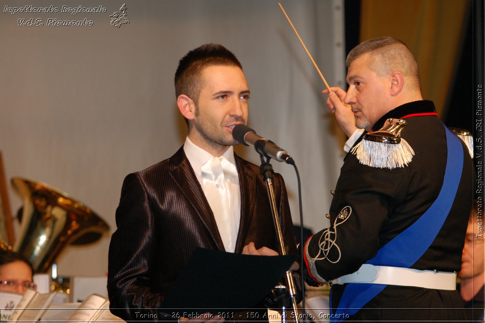 Torino  - 26 Febbraio 2011 - 150 Anni di Storia, Concerto -  Croce Rossa Italiana - Ispettorato Regionale Volontari del Soccorso Piemonte