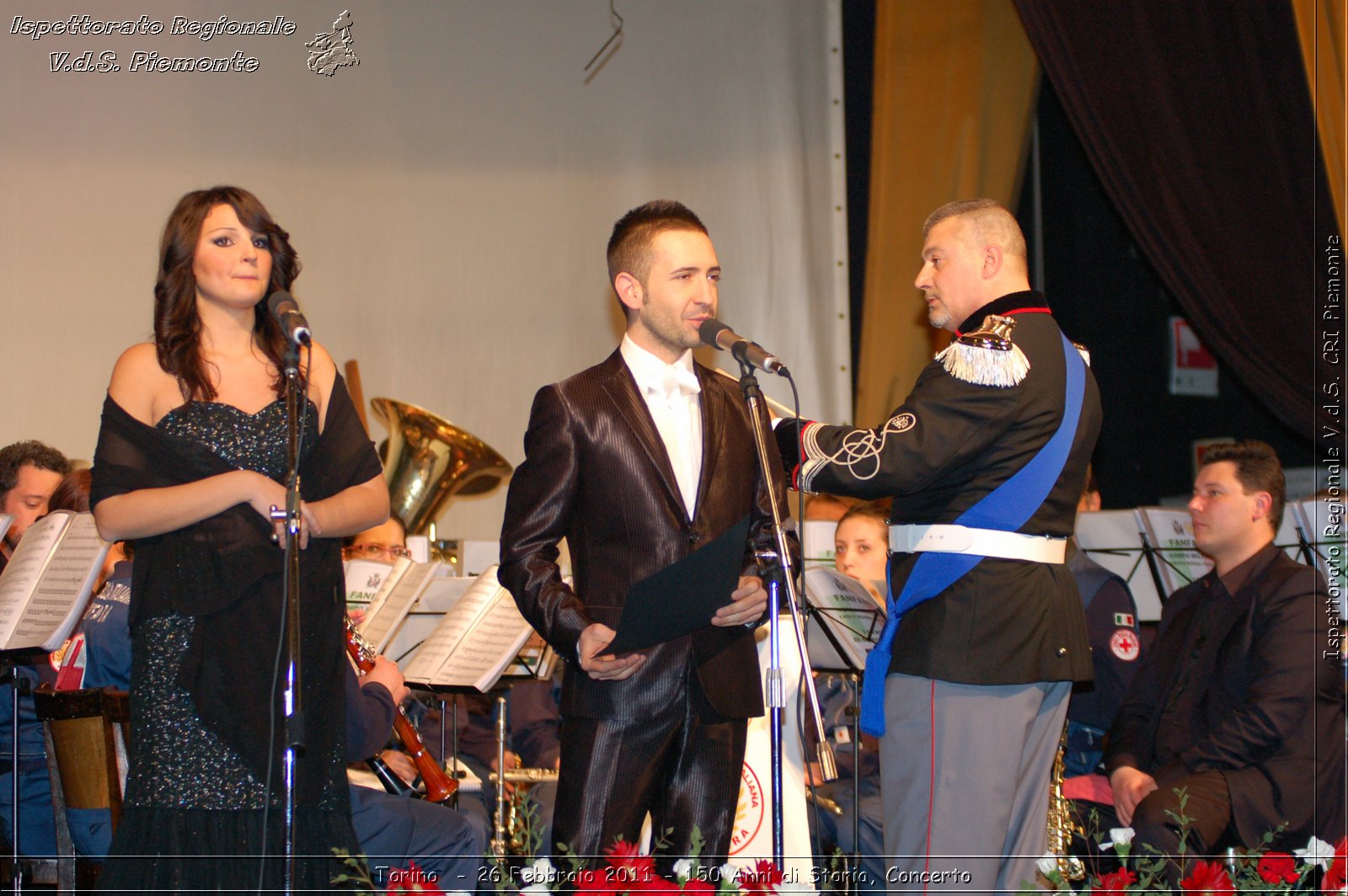 Torino  - 26 Febbraio 2011 - 150 Anni di Storia, Concerto -  Croce Rossa Italiana - Ispettorato Regionale Volontari del Soccorso Piemonte