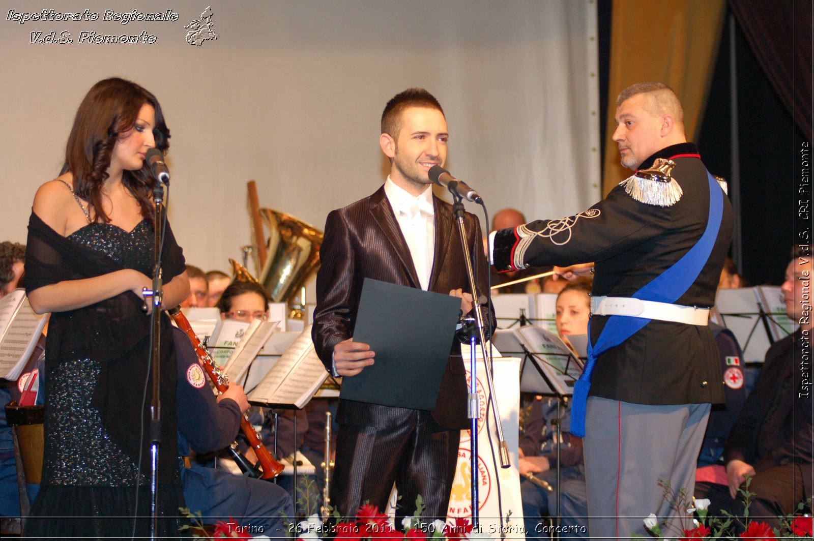 Torino  - 26 Febbraio 2011 - 150 Anni di Storia, Concerto -  Croce Rossa Italiana - Ispettorato Regionale Volontari del Soccorso Piemonte