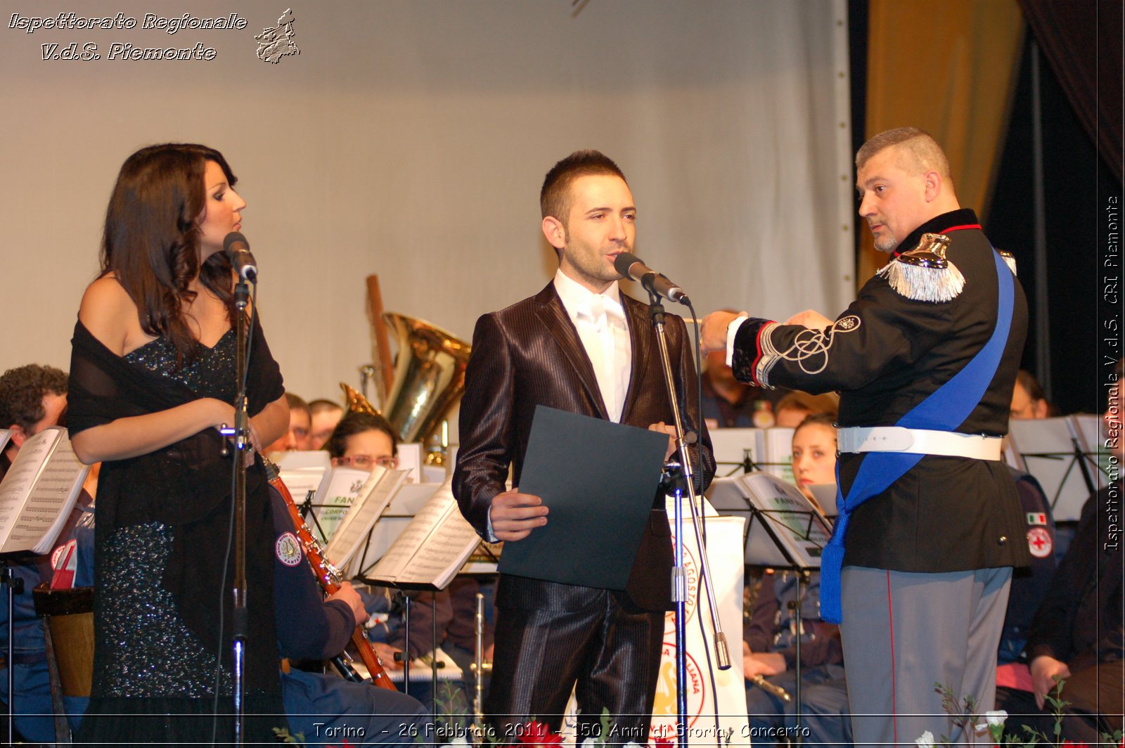 Torino  - 26 Febbraio 2011 - 150 Anni di Storia, Concerto -  Croce Rossa Italiana - Ispettorato Regionale Volontari del Soccorso Piemonte