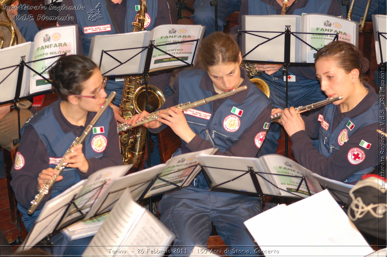 Torino  - 26 Febbraio 2011 - 150 Anni di Storia, Concerto -  Croce Rossa Italiana - Ispettorato Regionale Volontari del Soccorso Piemonte