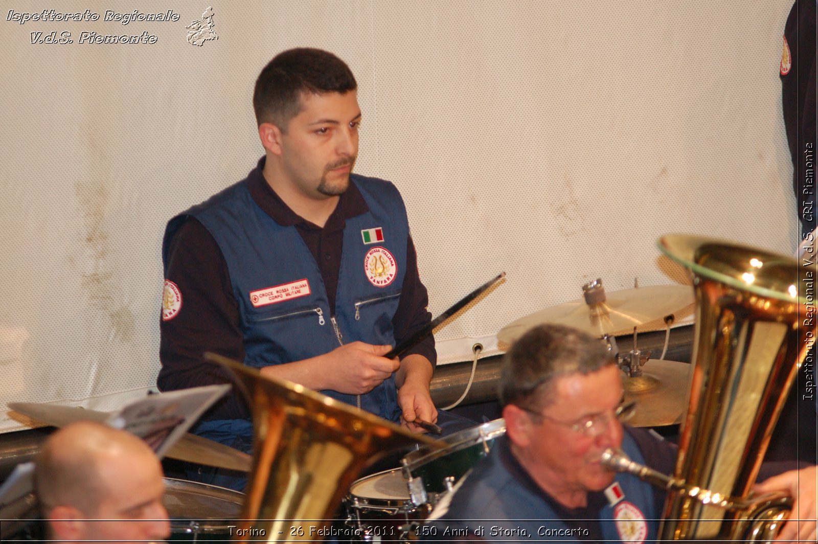 Torino  - 26 Febbraio 2011 - 150 Anni di Storia, Concerto -  Croce Rossa Italiana - Ispettorato Regionale Volontari del Soccorso Piemonte