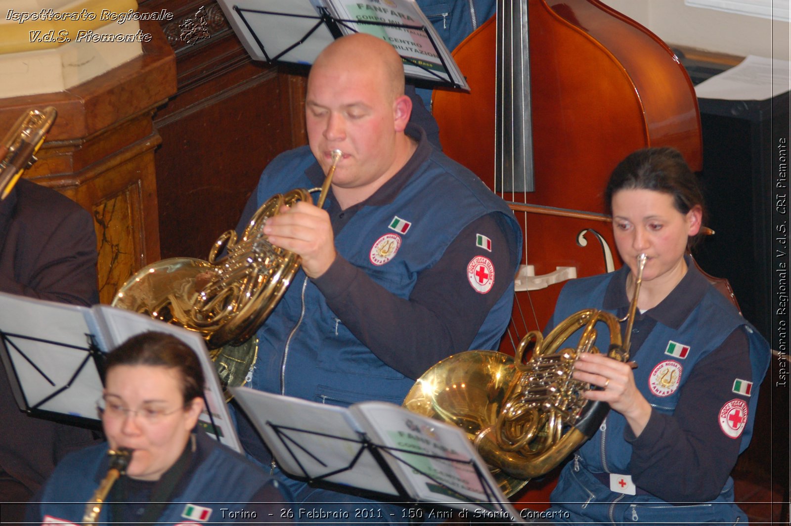 Torino  - 26 Febbraio 2011 - 150 Anni di Storia, Concerto -  Croce Rossa Italiana - Ispettorato Regionale Volontari del Soccorso Piemonte