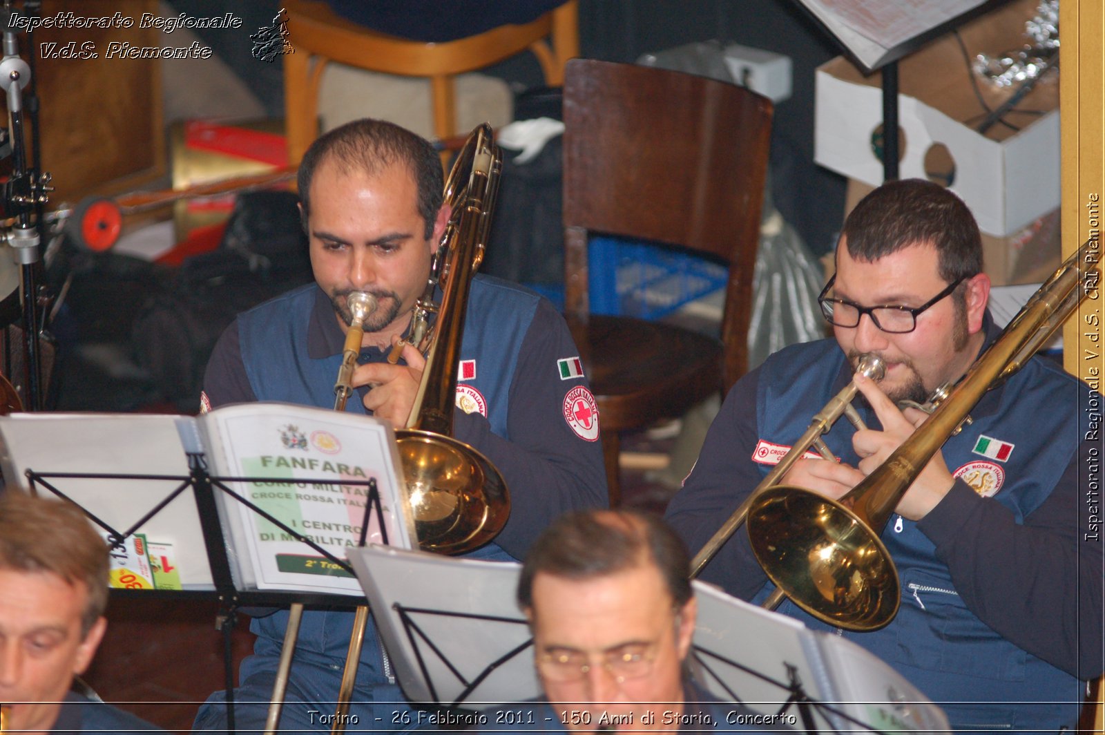 Torino  - 26 Febbraio 2011 - 150 Anni di Storia, Concerto -  Croce Rossa Italiana - Ispettorato Regionale Volontari del Soccorso Piemonte