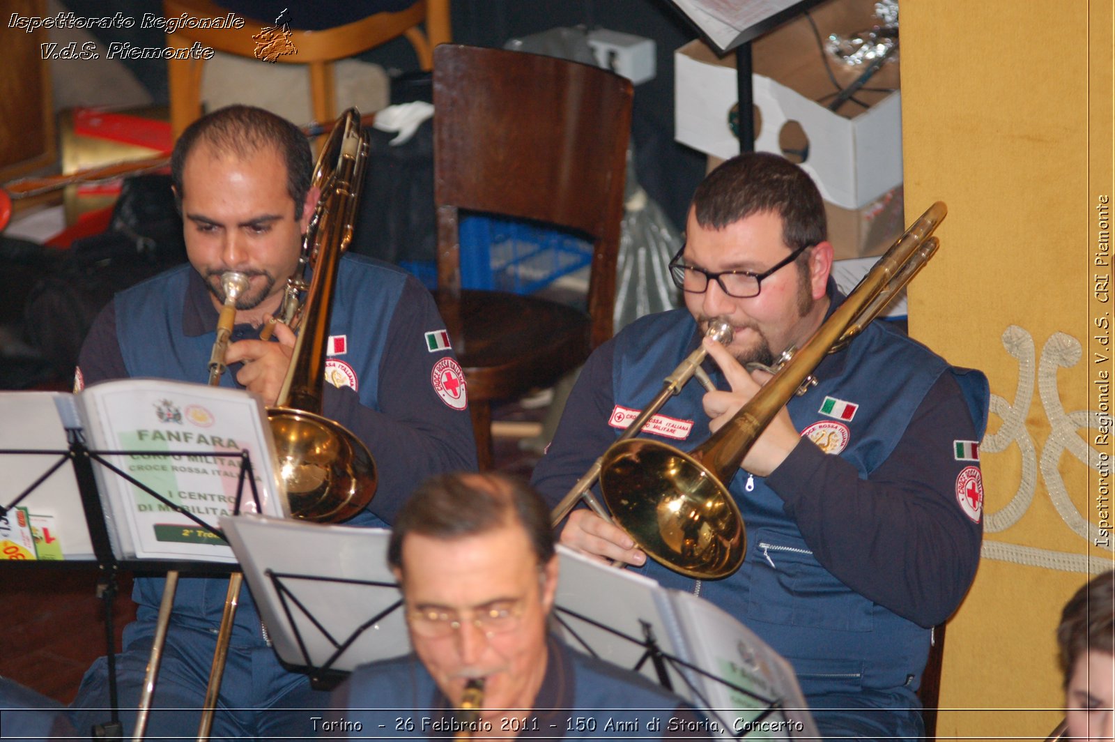 Torino  - 26 Febbraio 2011 - 150 Anni di Storia, Concerto -  Croce Rossa Italiana - Ispettorato Regionale Volontari del Soccorso Piemonte