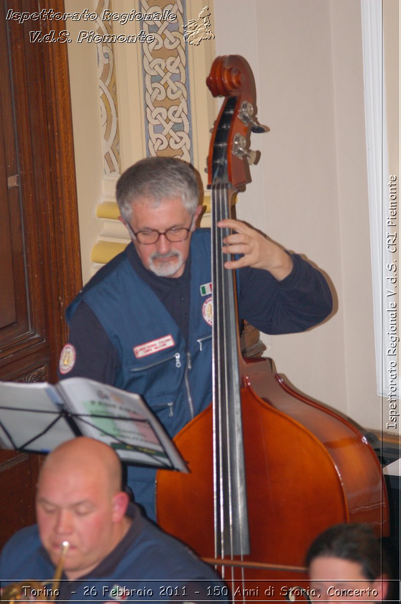 Torino  - 26 Febbraio 2011 - 150 Anni di Storia, Concerto -  Croce Rossa Italiana - Ispettorato Regionale Volontari del Soccorso Piemonte