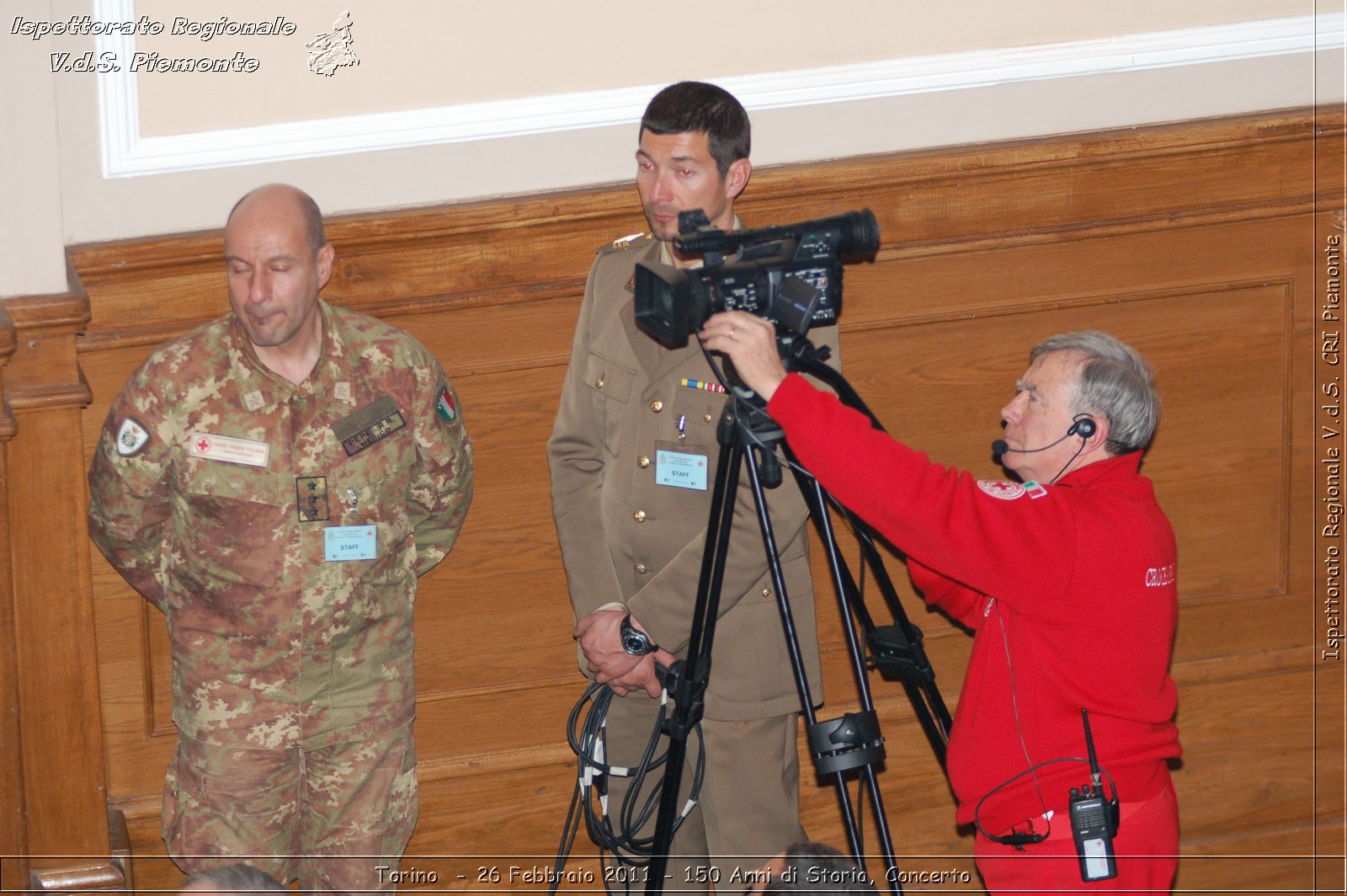 Torino  - 26 Febbraio 2011 - 150 Anni di Storia, Concerto -  Croce Rossa Italiana - Ispettorato Regionale Volontari del Soccorso Piemonte