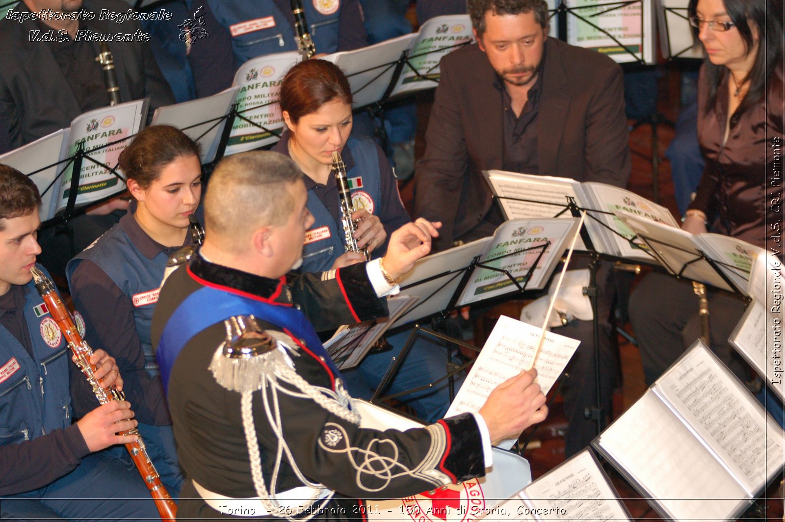 Torino  - 26 Febbraio 2011 - 150 Anni di Storia, Concerto -  Croce Rossa Italiana - Ispettorato Regionale Volontari del Soccorso Piemonte