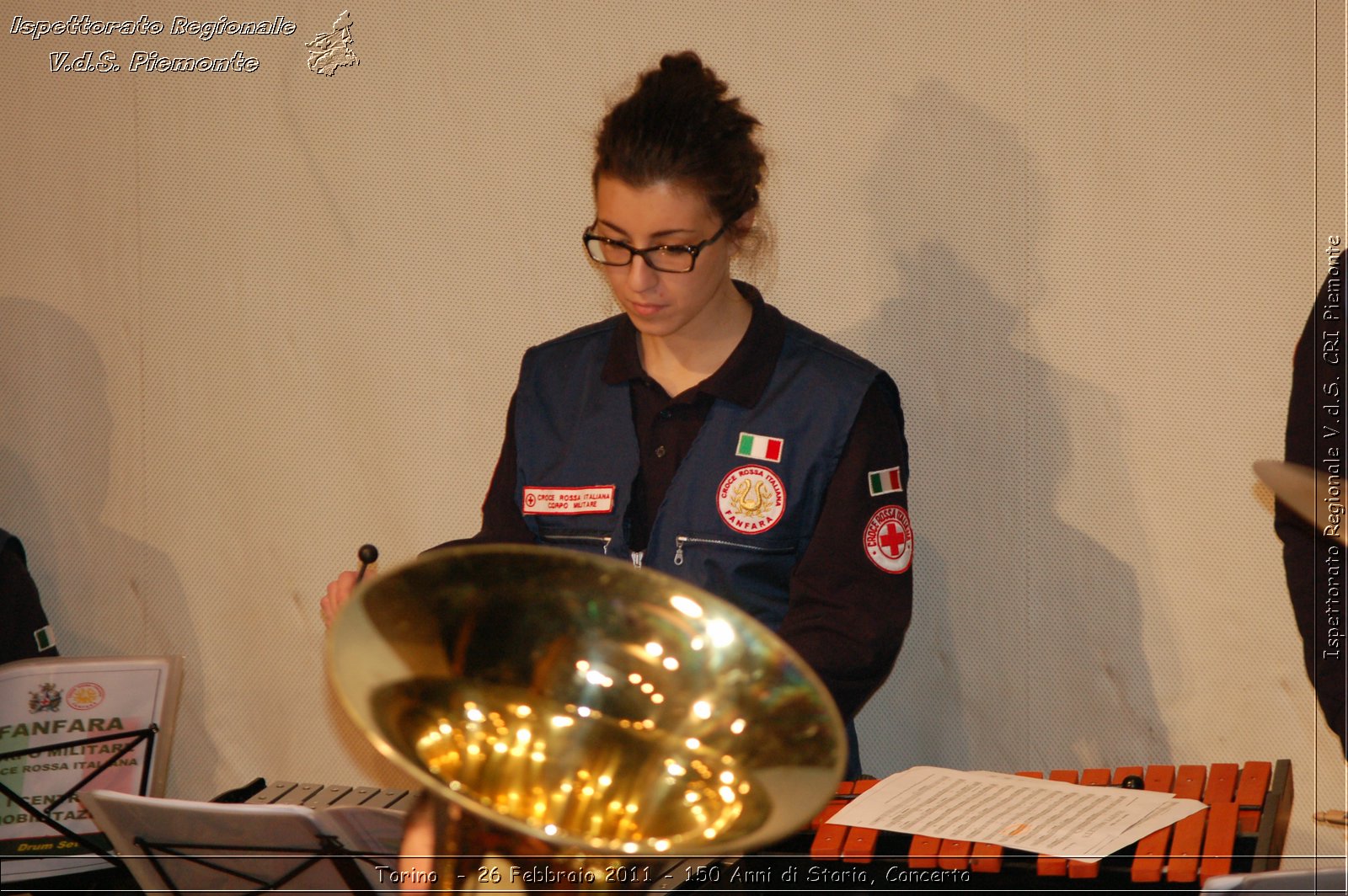 Torino  - 26 Febbraio 2011 - 150 Anni di Storia, Concerto -  Croce Rossa Italiana - Ispettorato Regionale Volontari del Soccorso Piemonte