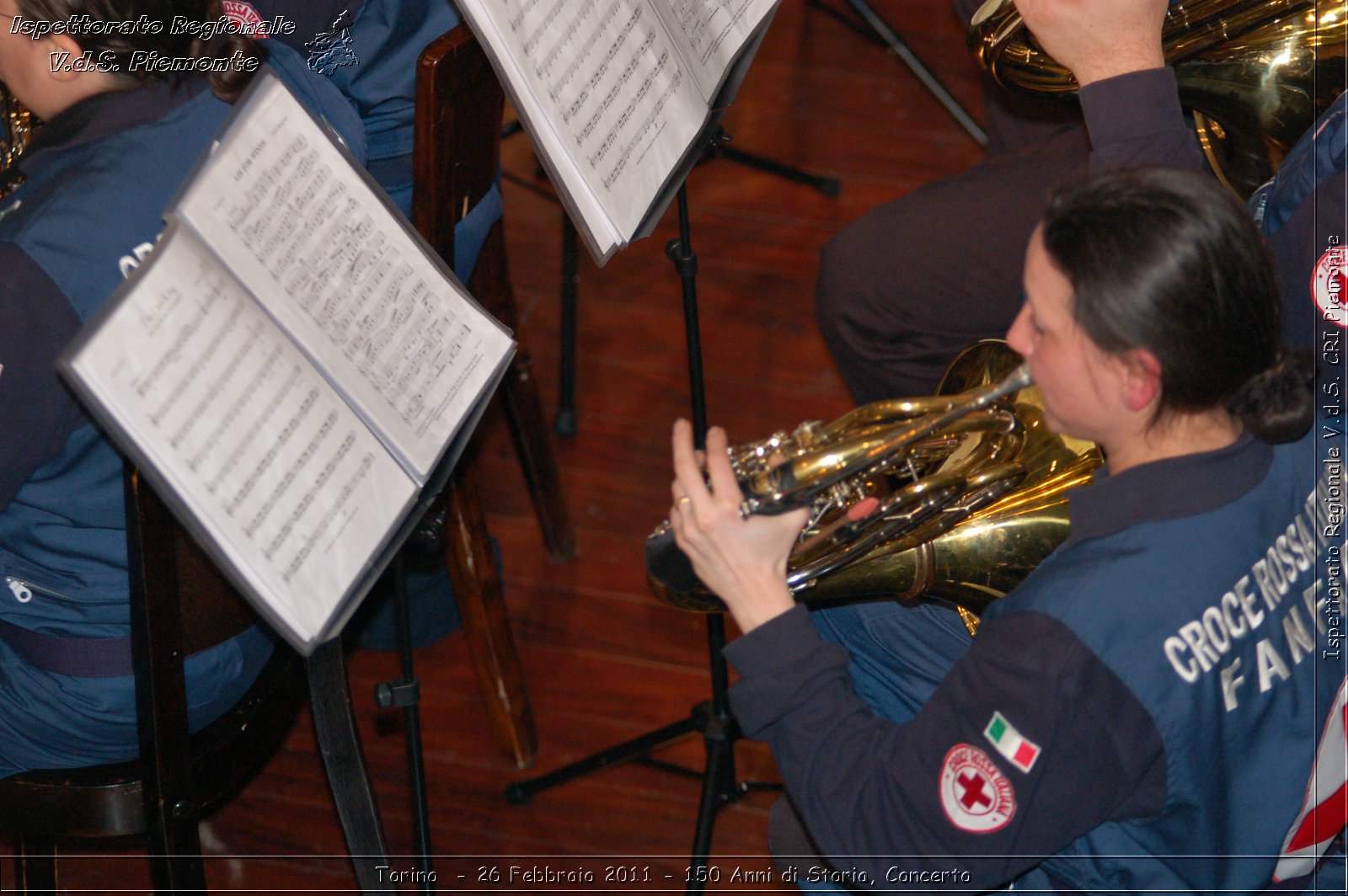 Torino  - 26 Febbraio 2011 - 150 Anni di Storia, Concerto -  Croce Rossa Italiana - Ispettorato Regionale Volontari del Soccorso Piemonte