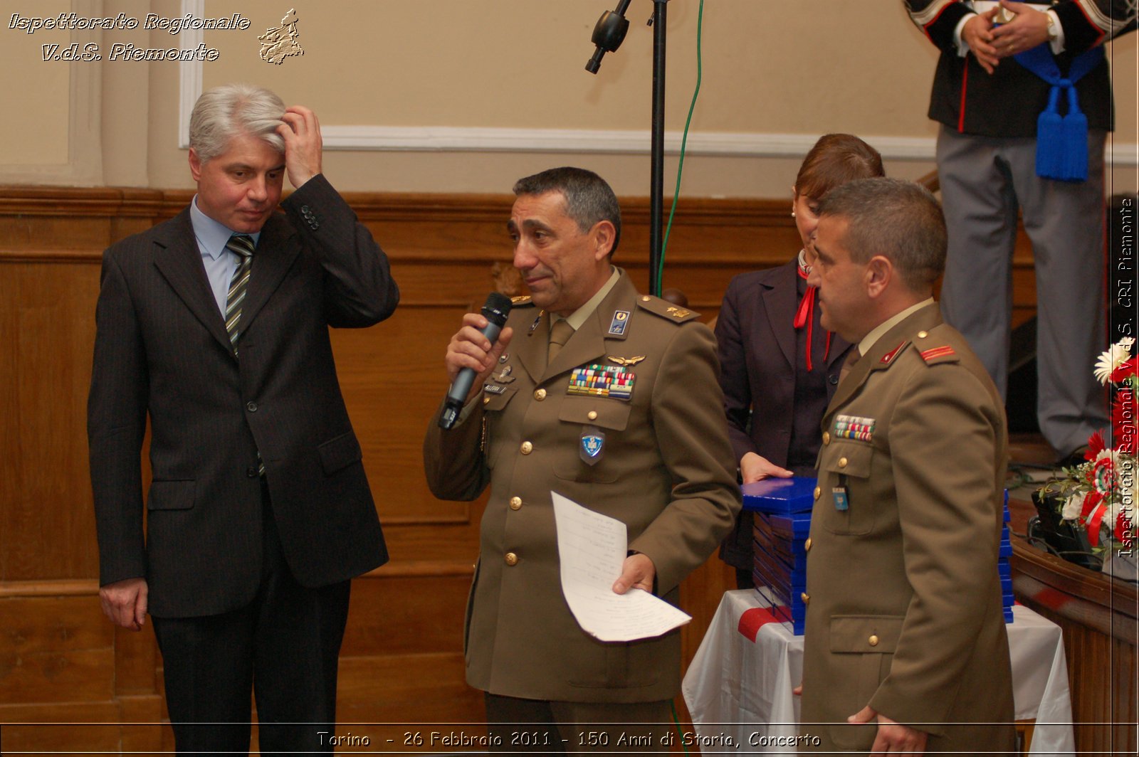 Torino  - 26 Febbraio 2011 - 150 Anni di Storia, Concerto -  Croce Rossa Italiana - Ispettorato Regionale Volontari del Soccorso Piemonte