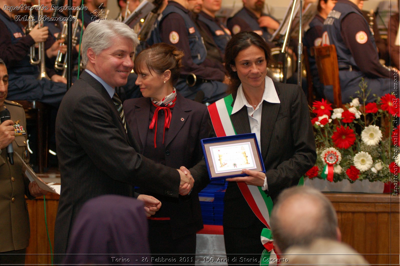 Torino  - 26 Febbraio 2011 - 150 Anni di Storia, Concerto -  Croce Rossa Italiana - Ispettorato Regionale Volontari del Soccorso Piemonte