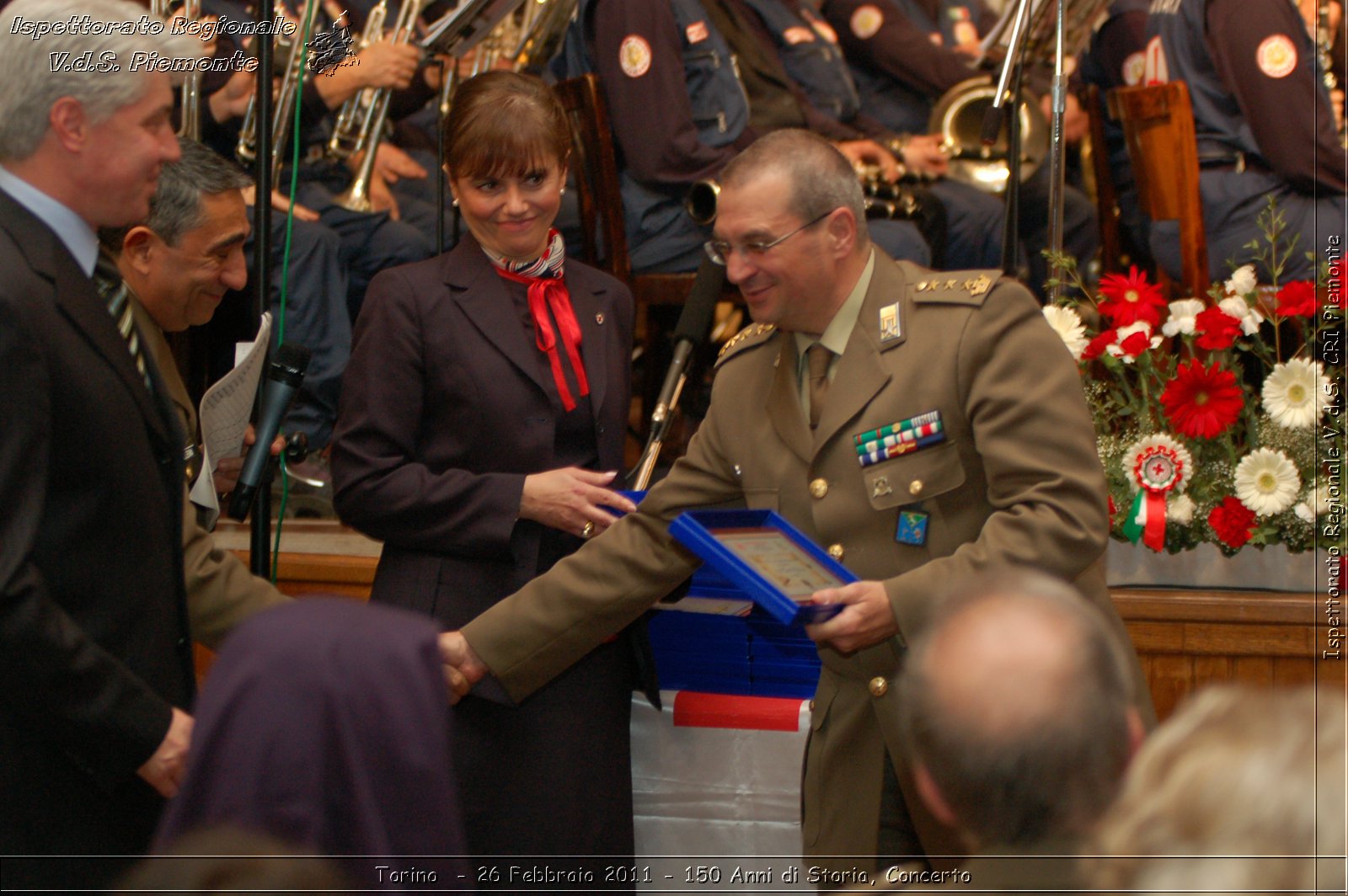 Torino  - 26 Febbraio 2011 - 150 Anni di Storia, Concerto -  Croce Rossa Italiana - Ispettorato Regionale Volontari del Soccorso Piemonte