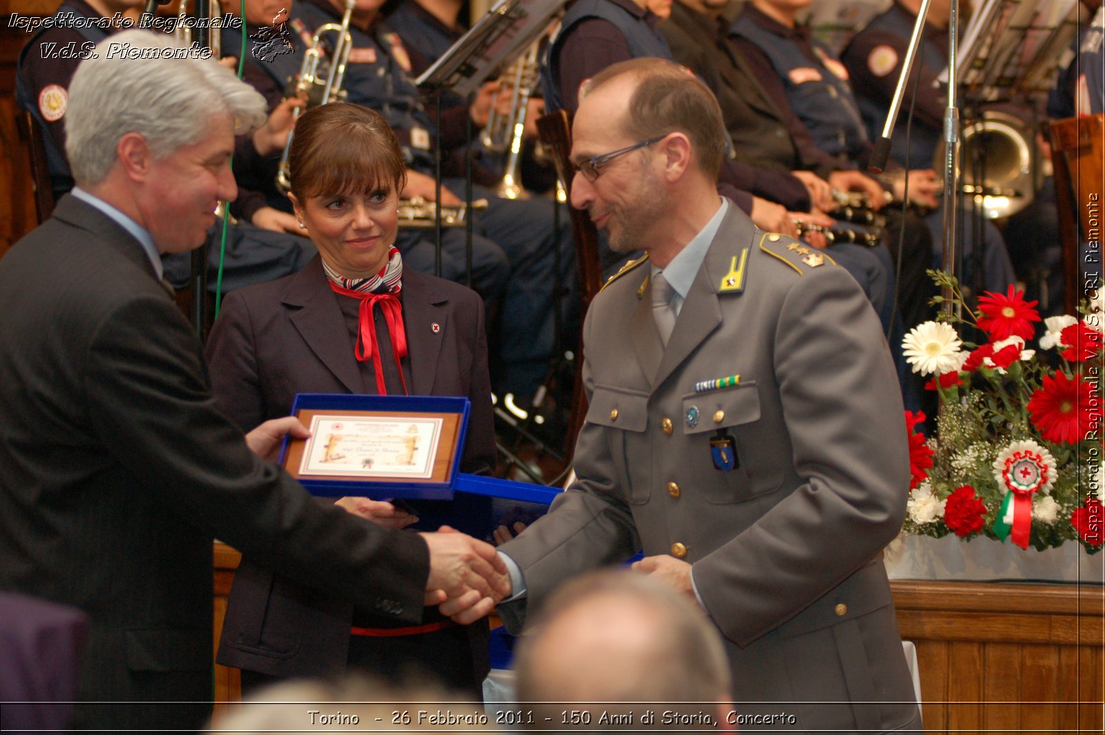 Torino  - 26 Febbraio 2011 - 150 Anni di Storia, Concerto -  Croce Rossa Italiana - Ispettorato Regionale Volontari del Soccorso Piemonte