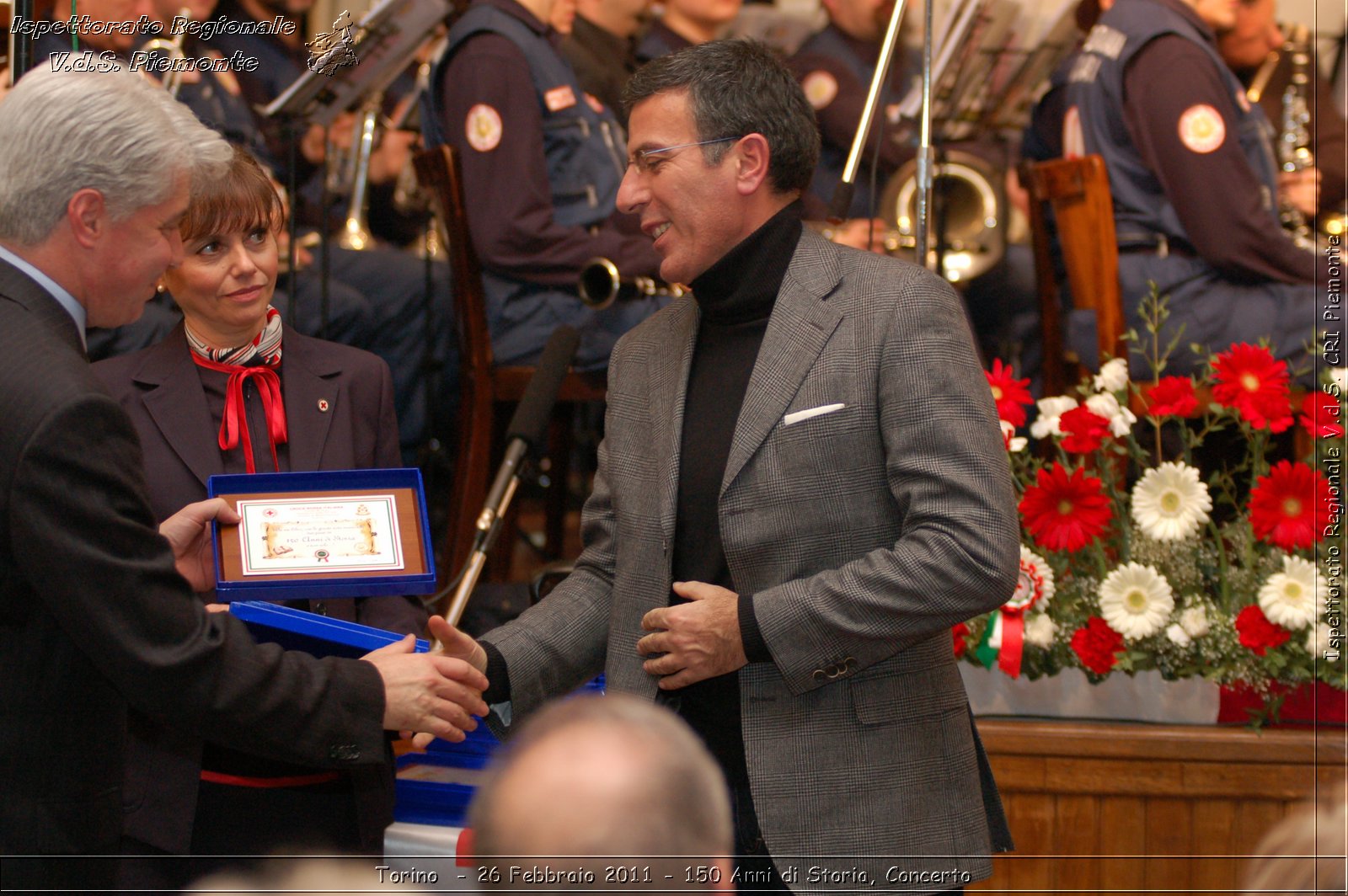 Torino  - 26 Febbraio 2011 - 150 Anni di Storia, Concerto -  Croce Rossa Italiana - Ispettorato Regionale Volontari del Soccorso Piemonte