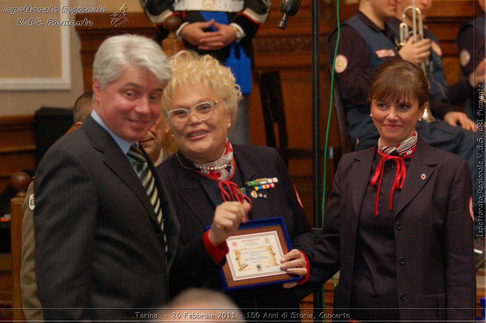 Torino  - 26 Febbraio 2011 - 150 Anni di Storia, Concerto -  Croce Rossa Italiana - Ispettorato Regionale Volontari del Soccorso Piemonte