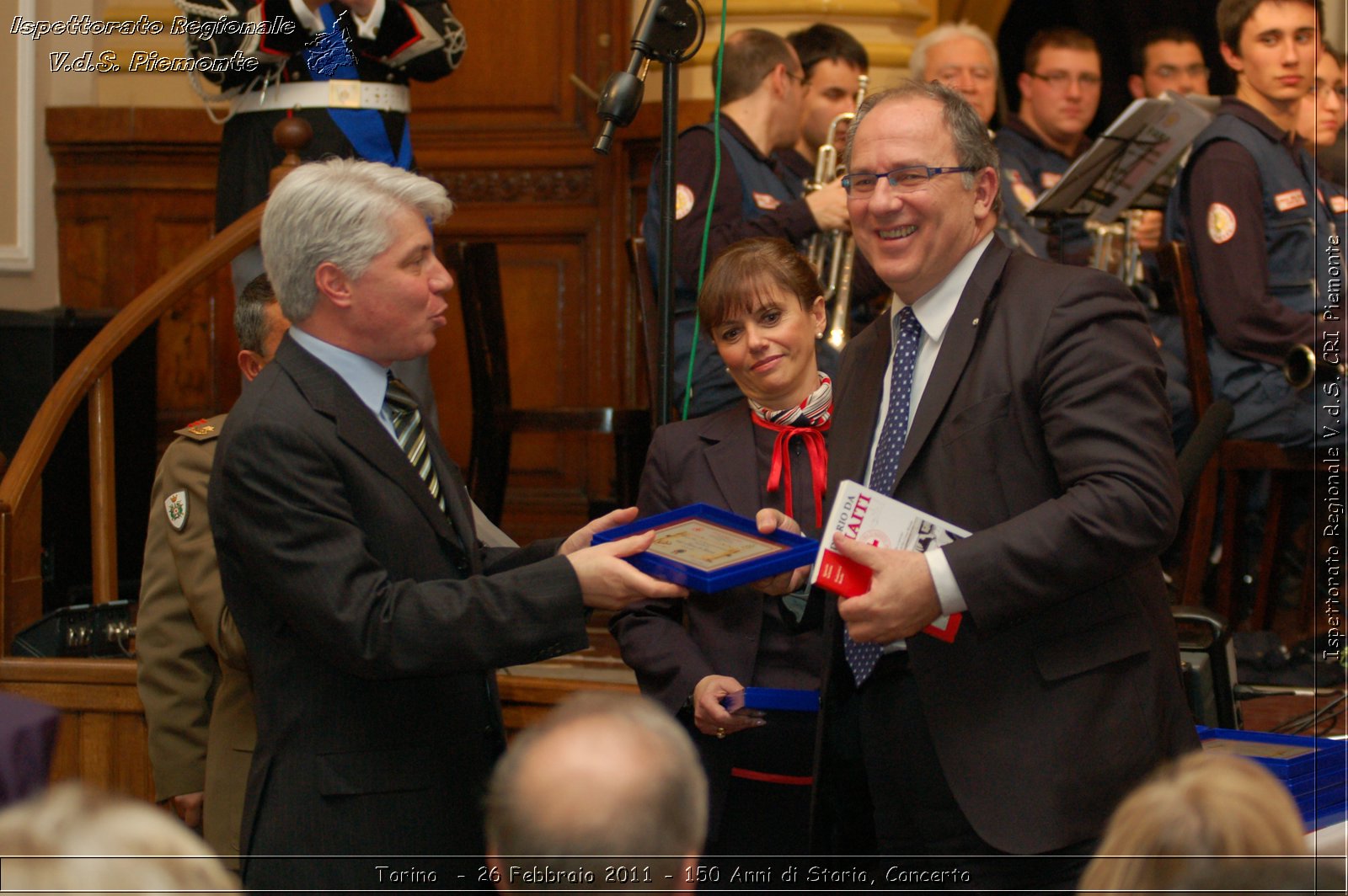 Torino  - 26 Febbraio 2011 - 150 Anni di Storia, Concerto -  Croce Rossa Italiana - Ispettorato Regionale Volontari del Soccorso Piemonte