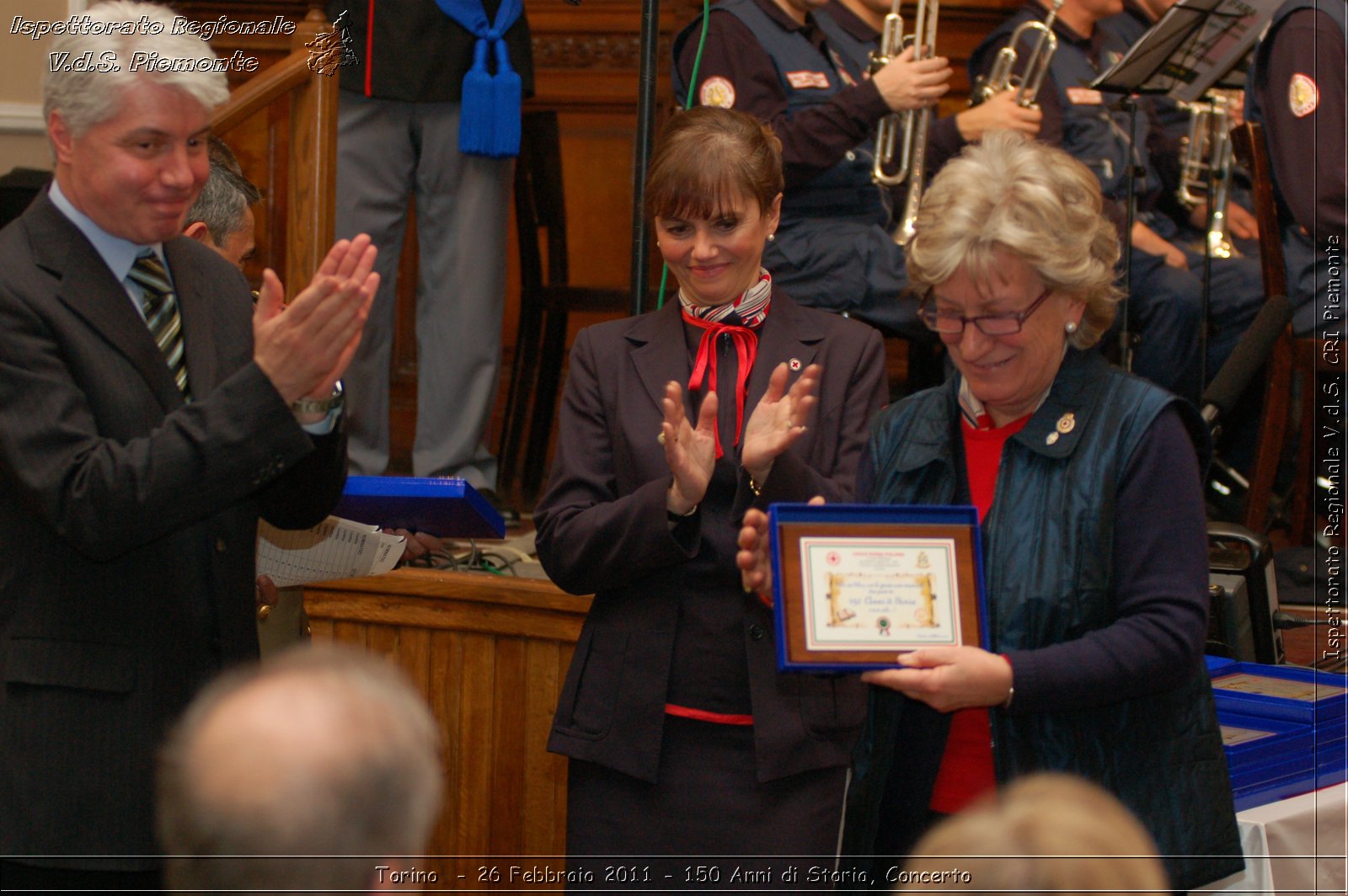 Torino  - 26 Febbraio 2011 - 150 Anni di Storia, Concerto -  Croce Rossa Italiana - Ispettorato Regionale Volontari del Soccorso Piemonte