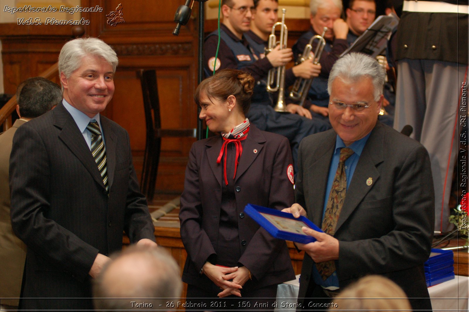 Torino  - 26 Febbraio 2011 - 150 Anni di Storia, Concerto -  Croce Rossa Italiana - Ispettorato Regionale Volontari del Soccorso Piemonte