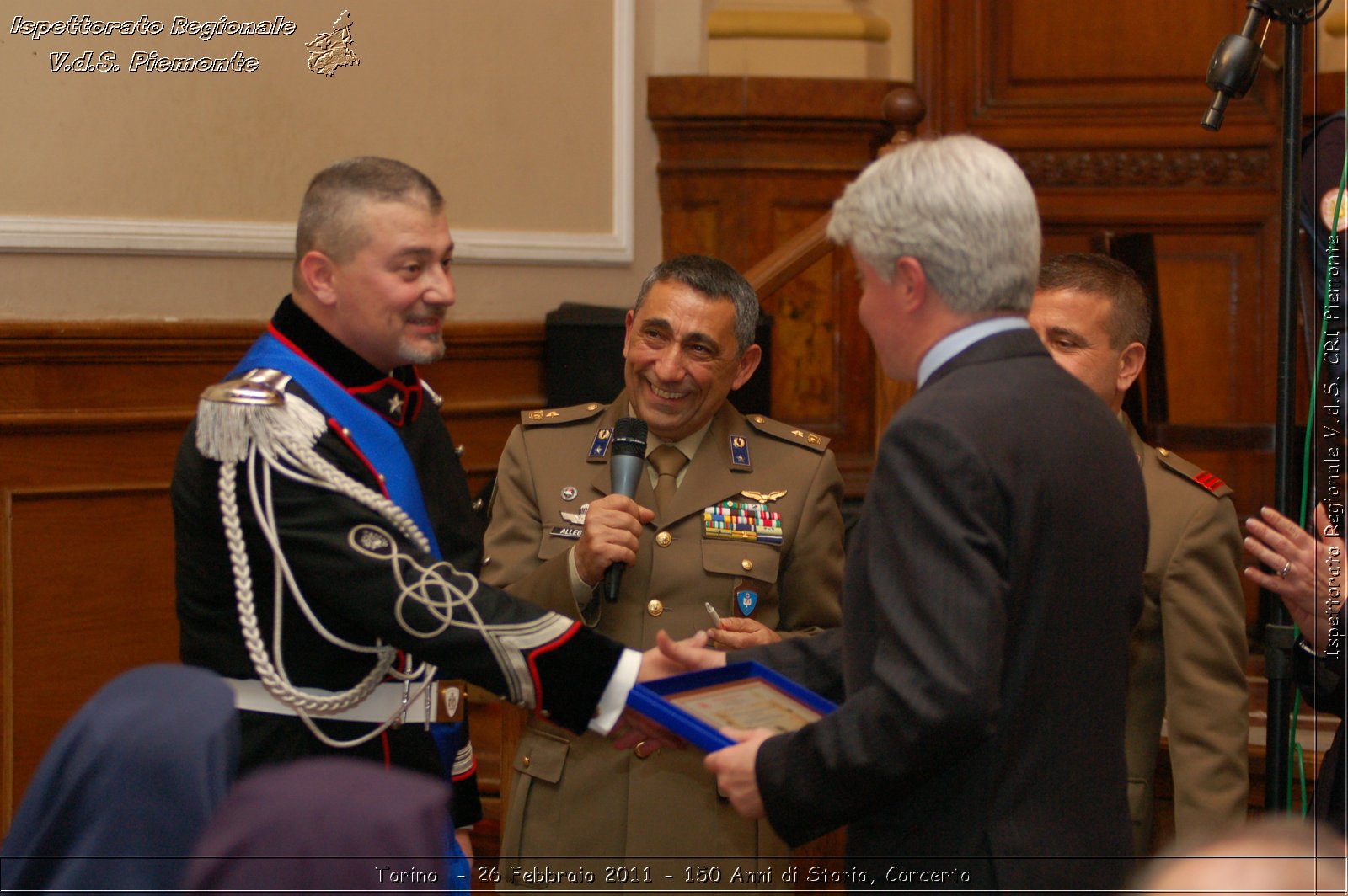 Torino  - 26 Febbraio 2011 - 150 Anni di Storia, Concerto -  Croce Rossa Italiana - Ispettorato Regionale Volontari del Soccorso Piemonte