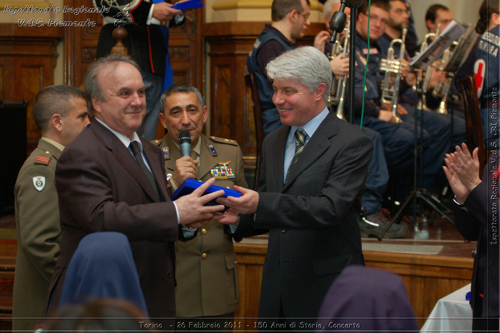 Torino  - 26 Febbraio 2011 - 150 Anni di Storia, Concerto -  Croce Rossa Italiana - Ispettorato Regionale Volontari del Soccorso Piemonte