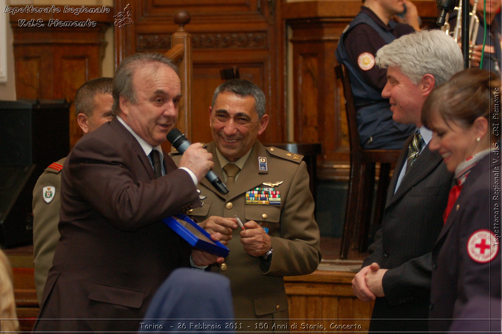 Torino  - 26 Febbraio 2011 - 150 Anni di Storia, Concerto -  Croce Rossa Italiana - Ispettorato Regionale Volontari del Soccorso Piemonte