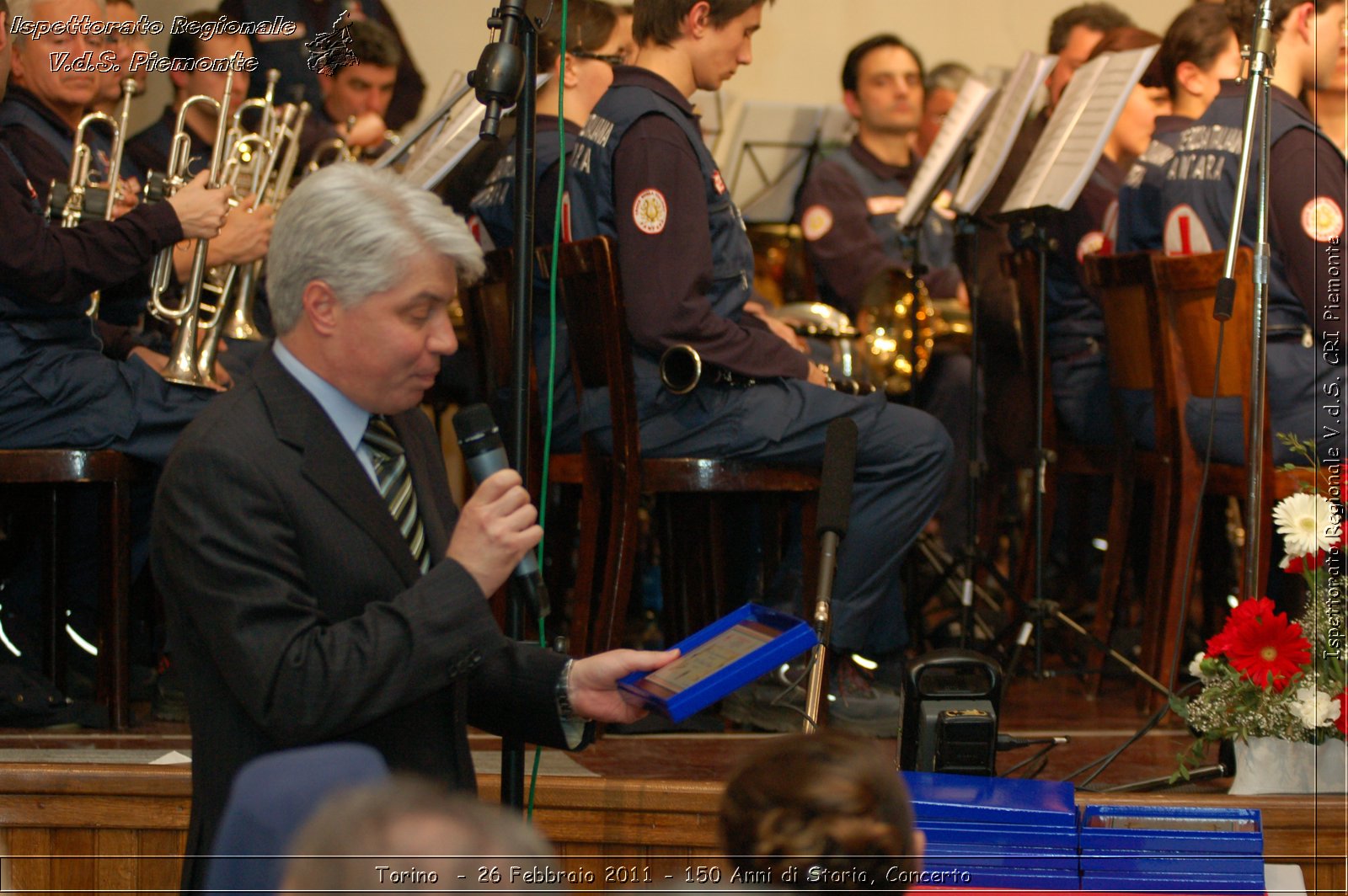 Torino  - 26 Febbraio 2011 - 150 Anni di Storia, Concerto -  Croce Rossa Italiana - Ispettorato Regionale Volontari del Soccorso Piemonte