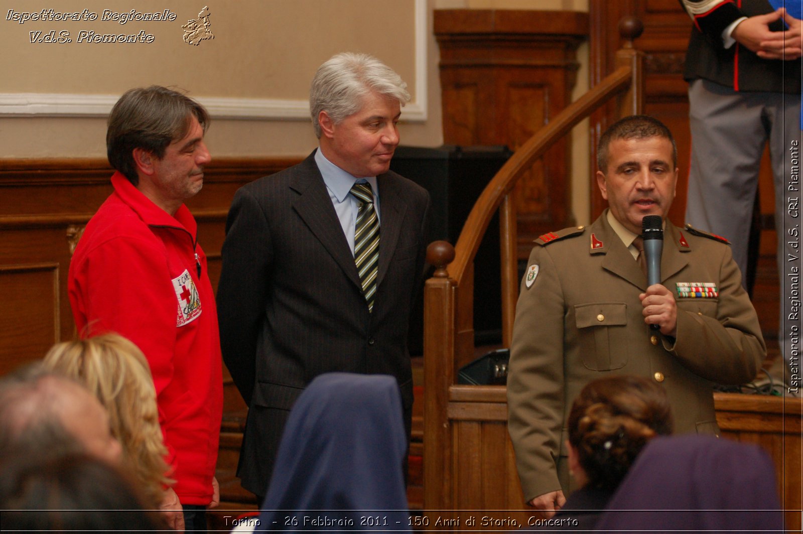 Torino  - 26 Febbraio 2011 - 150 Anni di Storia, Concerto -  Croce Rossa Italiana - Ispettorato Regionale Volontari del Soccorso Piemonte