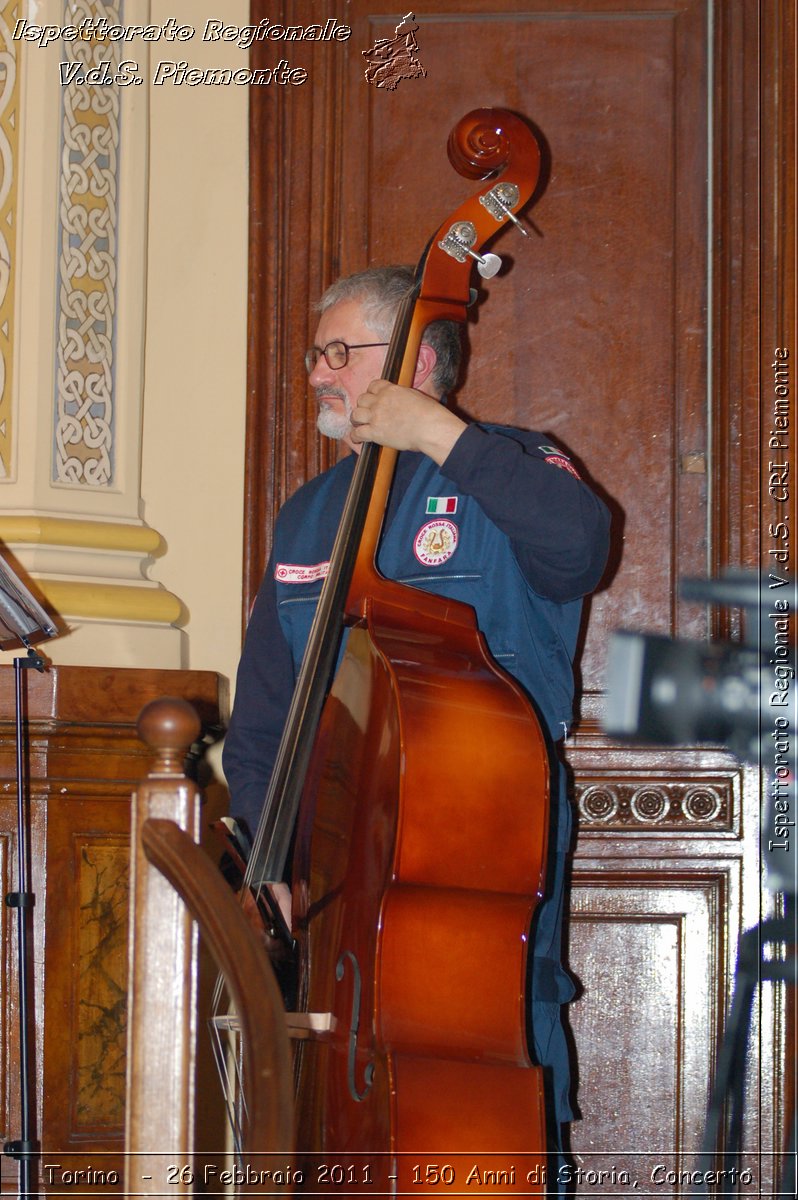 Torino  - 26 Febbraio 2011 - 150 Anni di Storia, Concerto -  Croce Rossa Italiana - Ispettorato Regionale Volontari del Soccorso Piemonte