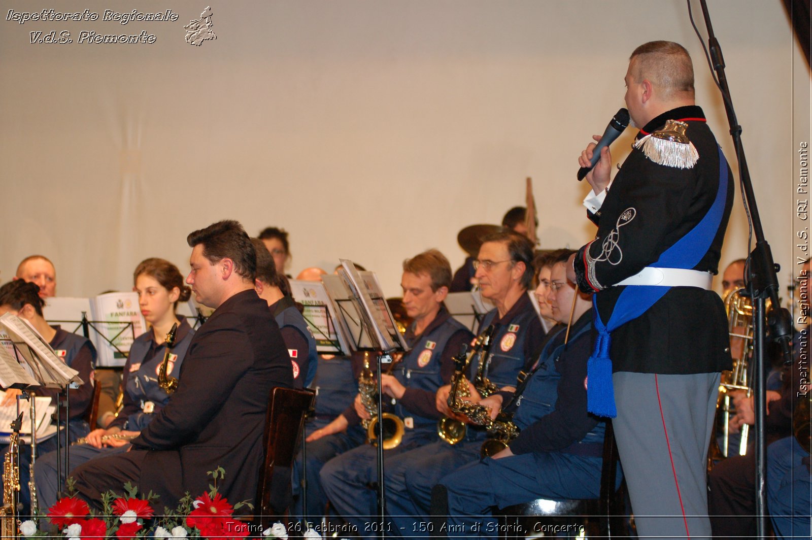 Torino  - 26 Febbraio 2011 - 150 Anni di Storia, Concerto -  Croce Rossa Italiana - Ispettorato Regionale Volontari del Soccorso Piemonte