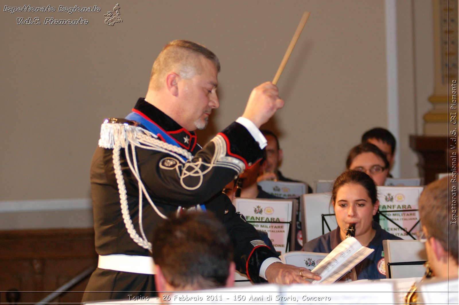 Torino  - 26 Febbraio 2011 - 150 Anni di Storia, Concerto -  Croce Rossa Italiana - Ispettorato Regionale Volontari del Soccorso Piemonte