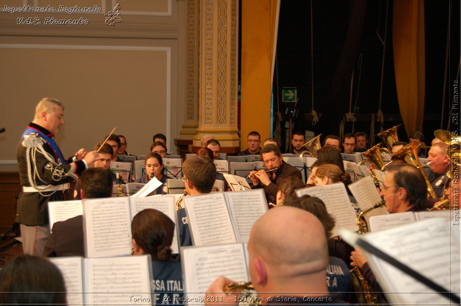 Torino  - 26 Febbraio 2011 - 150 Anni di Storia, Concerto -  Croce Rossa Italiana - Ispettorato Regionale Volontari del Soccorso Piemonte