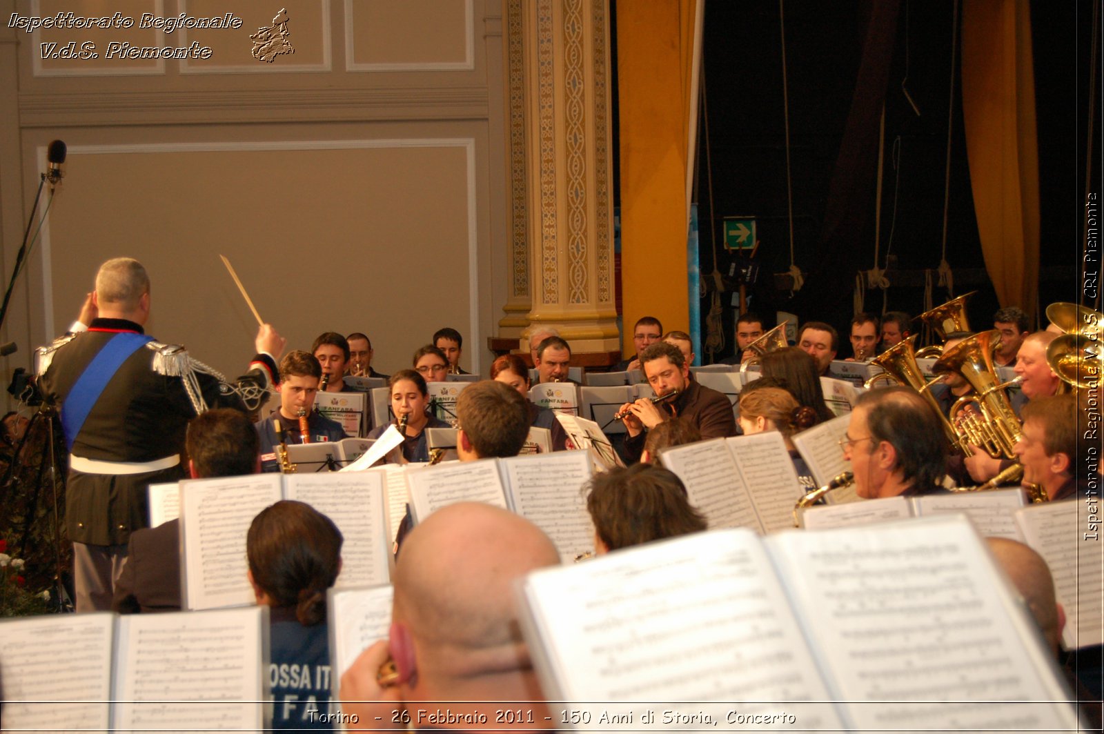 Torino  - 26 Febbraio 2011 - 150 Anni di Storia, Concerto -  Croce Rossa Italiana - Ispettorato Regionale Volontari del Soccorso Piemonte