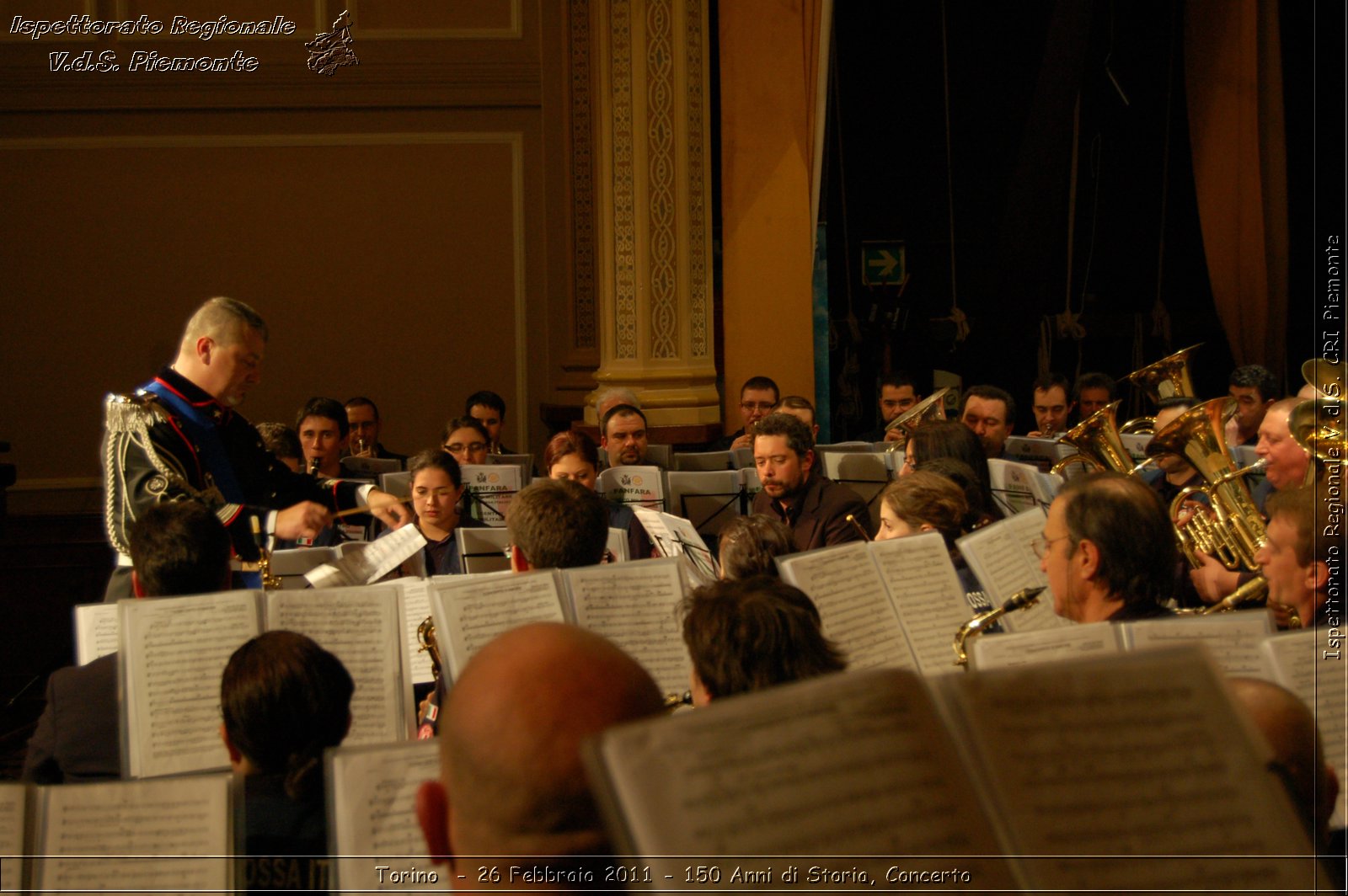 Torino  - 26 Febbraio 2011 - 150 Anni di Storia, Concerto -  Croce Rossa Italiana - Ispettorato Regionale Volontari del Soccorso Piemonte