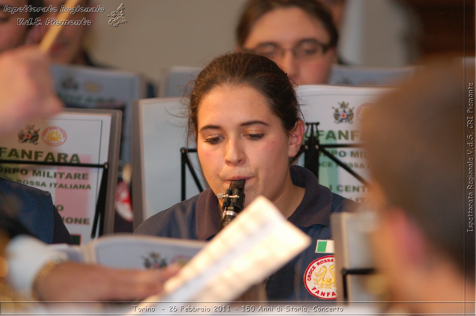 Torino  - 26 Febbraio 2011 - 150 Anni di Storia, Concerto -  Croce Rossa Italiana - Ispettorato Regionale Volontari del Soccorso Piemonte