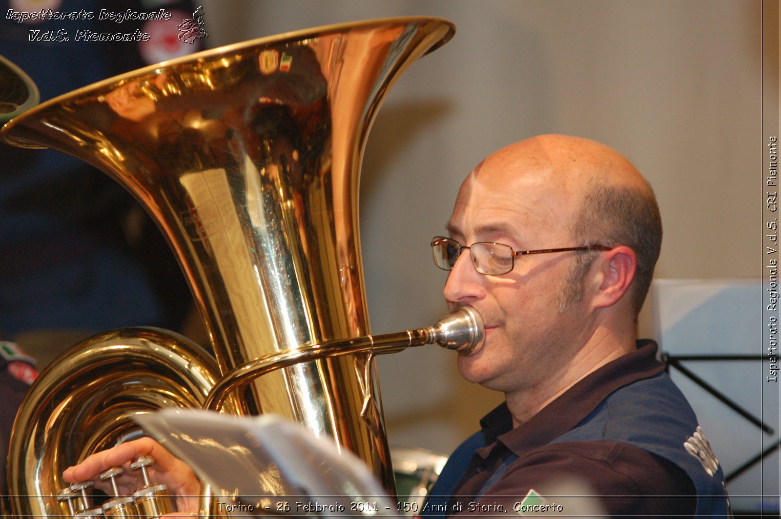 Torino  - 26 Febbraio 2011 - 150 Anni di Storia, Concerto -  Croce Rossa Italiana - Ispettorato Regionale Volontari del Soccorso Piemonte