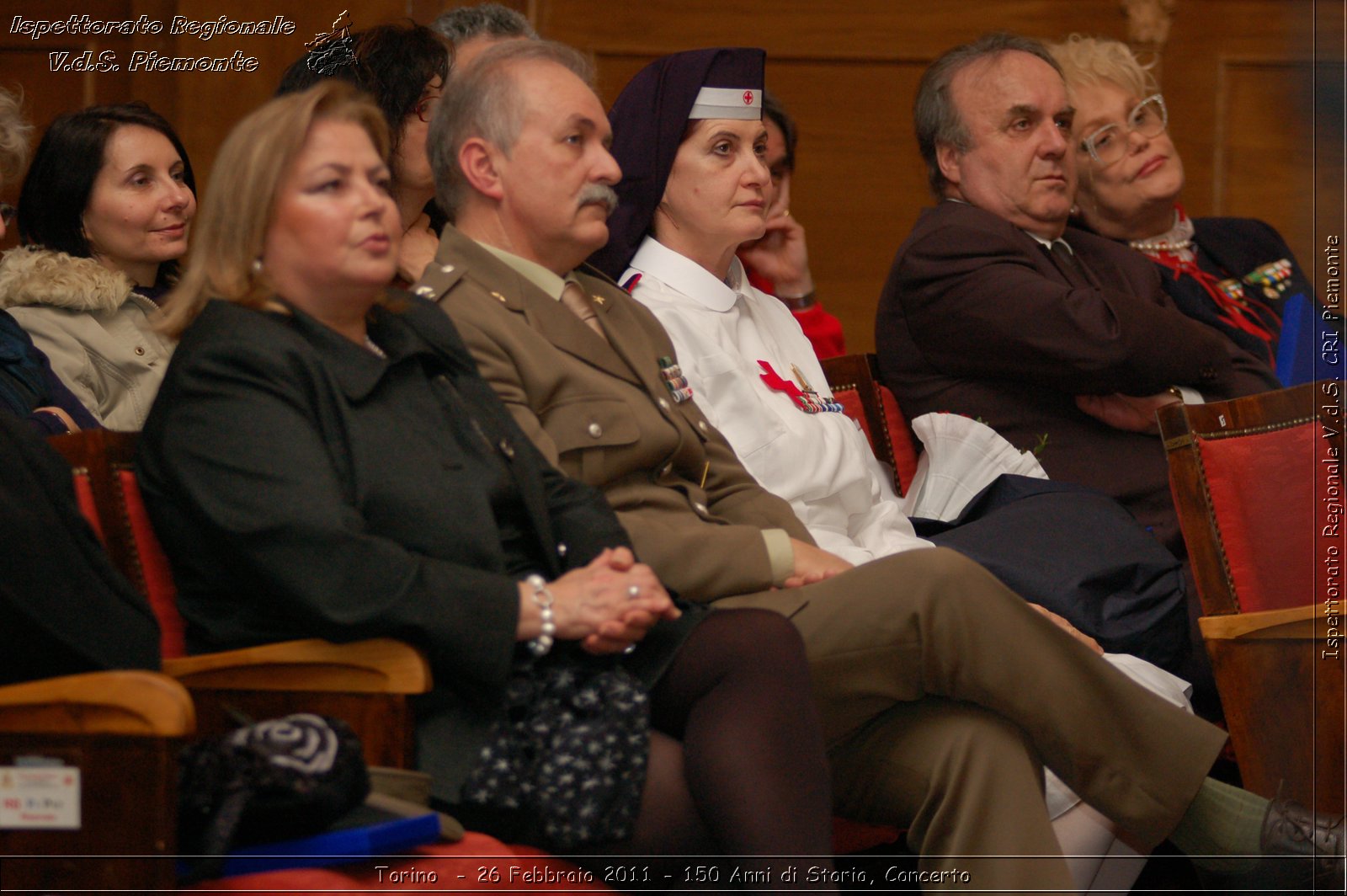 Torino  - 26 Febbraio 2011 - 150 Anni di Storia, Concerto -  Croce Rossa Italiana - Ispettorato Regionale Volontari del Soccorso Piemonte