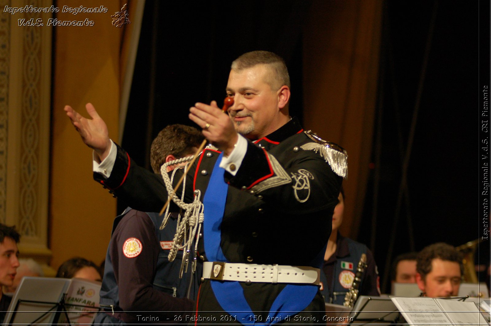 Torino  - 26 Febbraio 2011 - 150 Anni di Storia, Concerto -  Croce Rossa Italiana - Ispettorato Regionale Volontari del Soccorso Piemonte