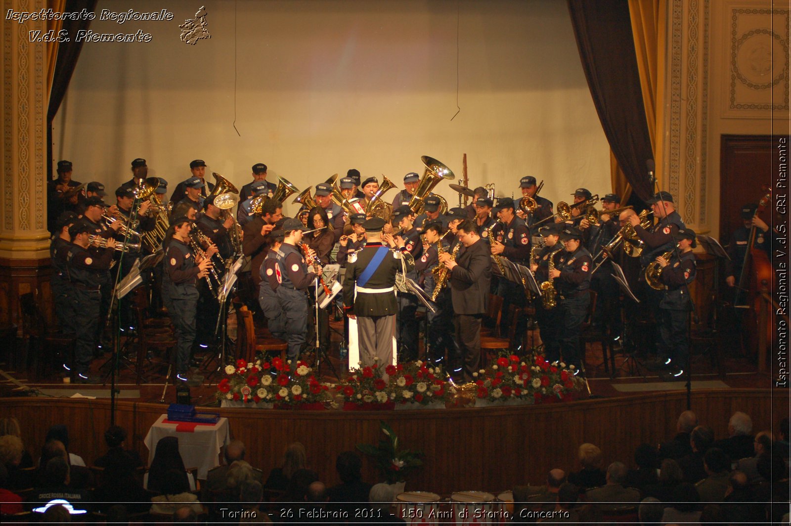 Torino  - 26 Febbraio 2011 - 150 Anni di Storia, Concerto -  Croce Rossa Italiana - Ispettorato Regionale Volontari del Soccorso Piemonte